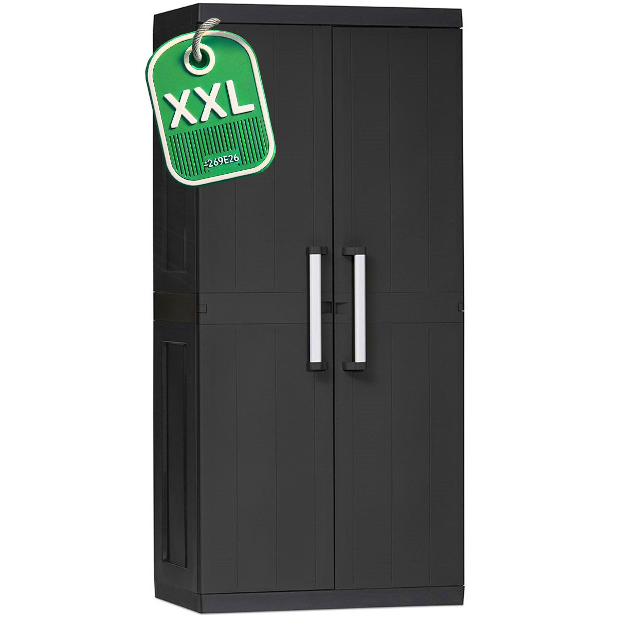 ONDIS24 Mehrzweckschrank Kunststoffschrank HERO XXL Haushaltschrank günstig online kaufen