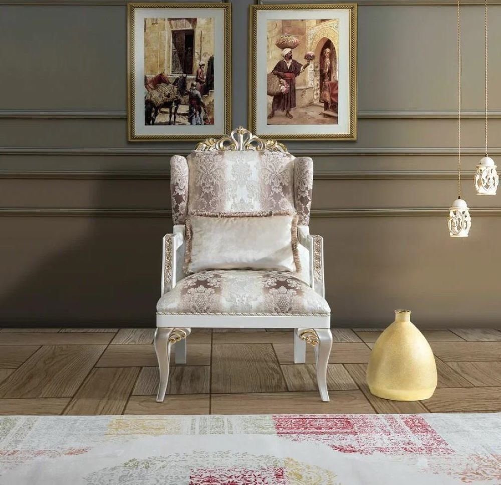Wohnzimmer, Neu Europa Made Möbel Designer in Luxus Stuhl Holz Stühle Relax Holz JVmoebel