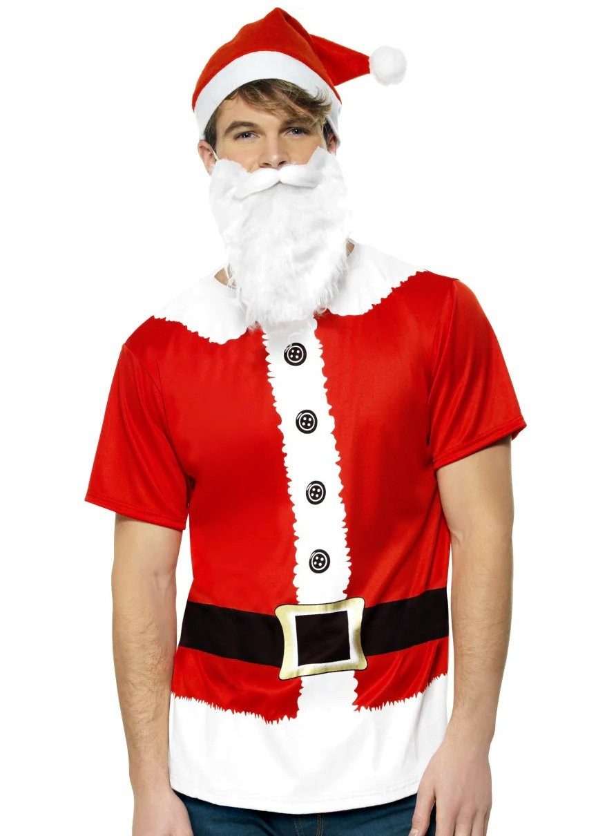 Metamorph Kostüm Sommerlicher Santa Kostüm-Set - Weihnachtskostüm, Der Weihnachtsmann im Sommerurlaub