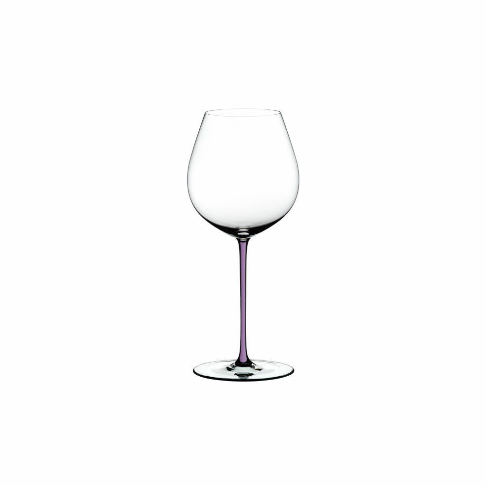 RIEDEL THE WINE GLASS COMPANY Rotweinglas Fatto A Mano Pinot Noir Opalviolett, Kristallglas, handgefertigt