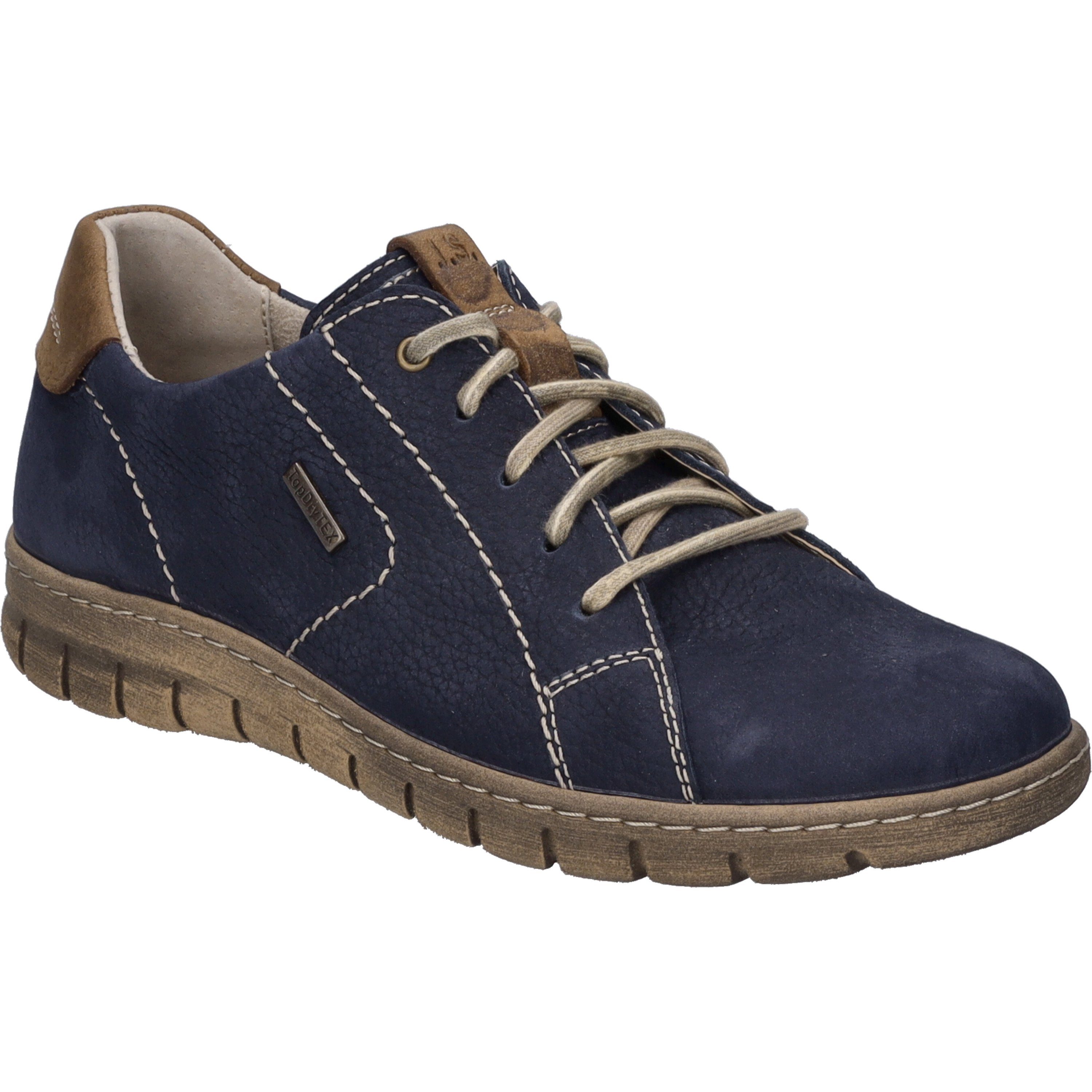 Josef Seibel Steffi 62, blau Schnürschuh