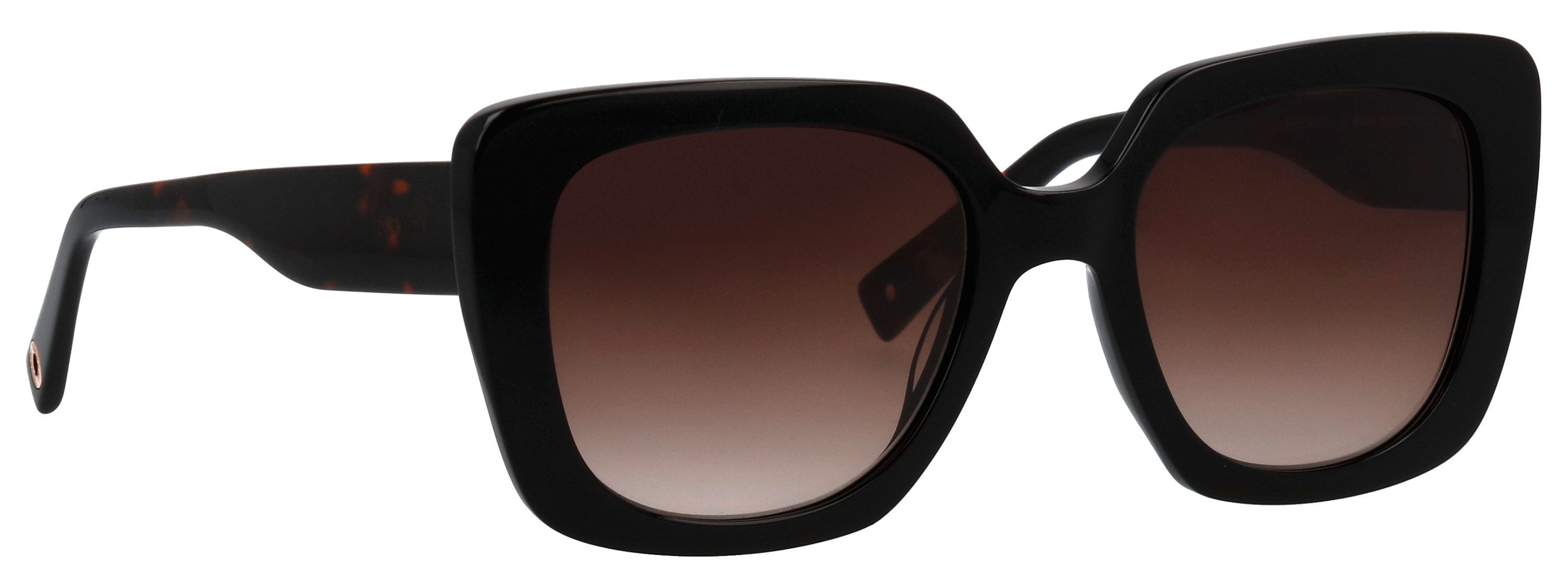 BRENDEL eyewear Sonnenbrille Modell 906205 Form Karree/Eckig, Logoschriftzug auf Bügel, Kunststofffassung