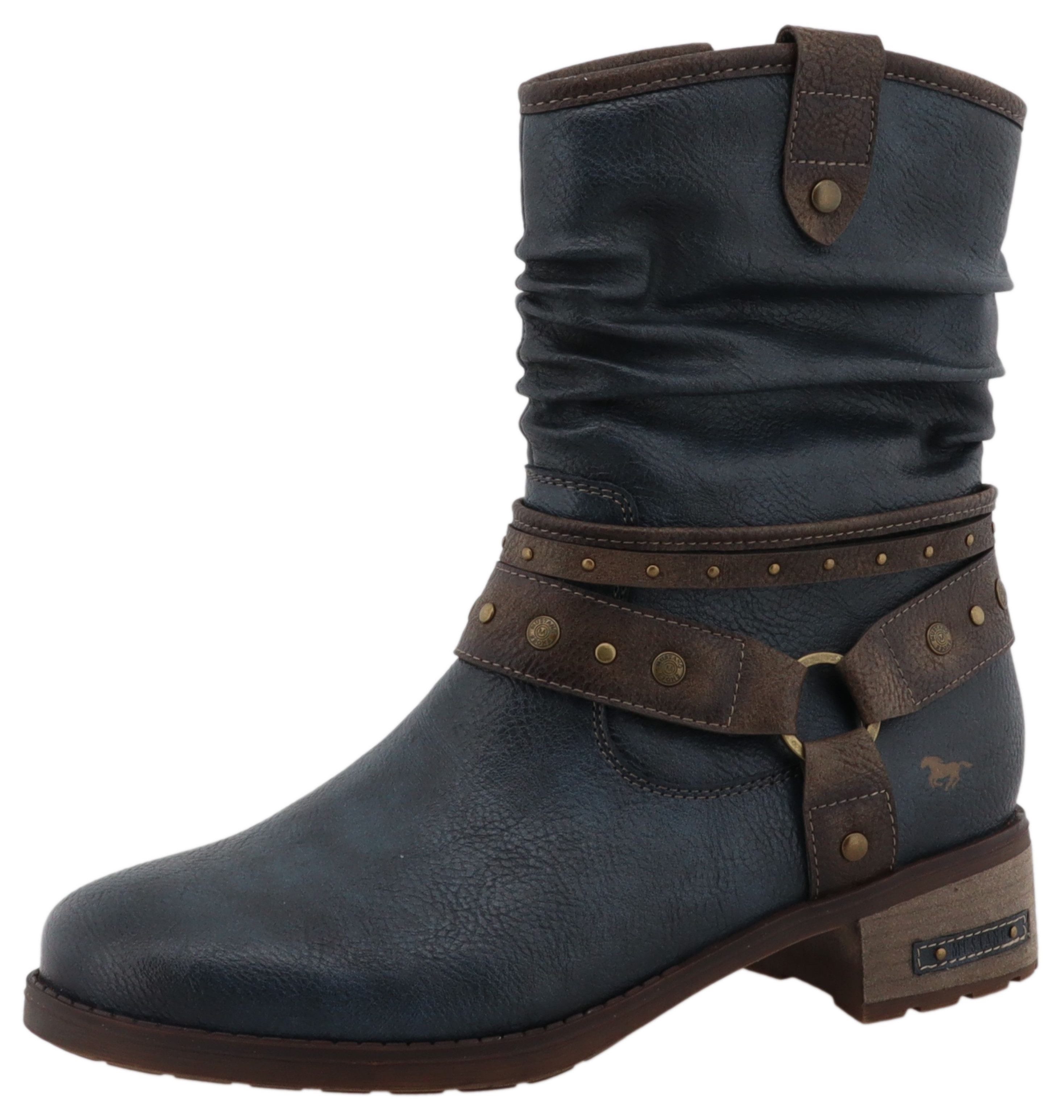 Mustang Shoes Fabienne Winterboots Stiefelette, Westernboots günstig online kaufen