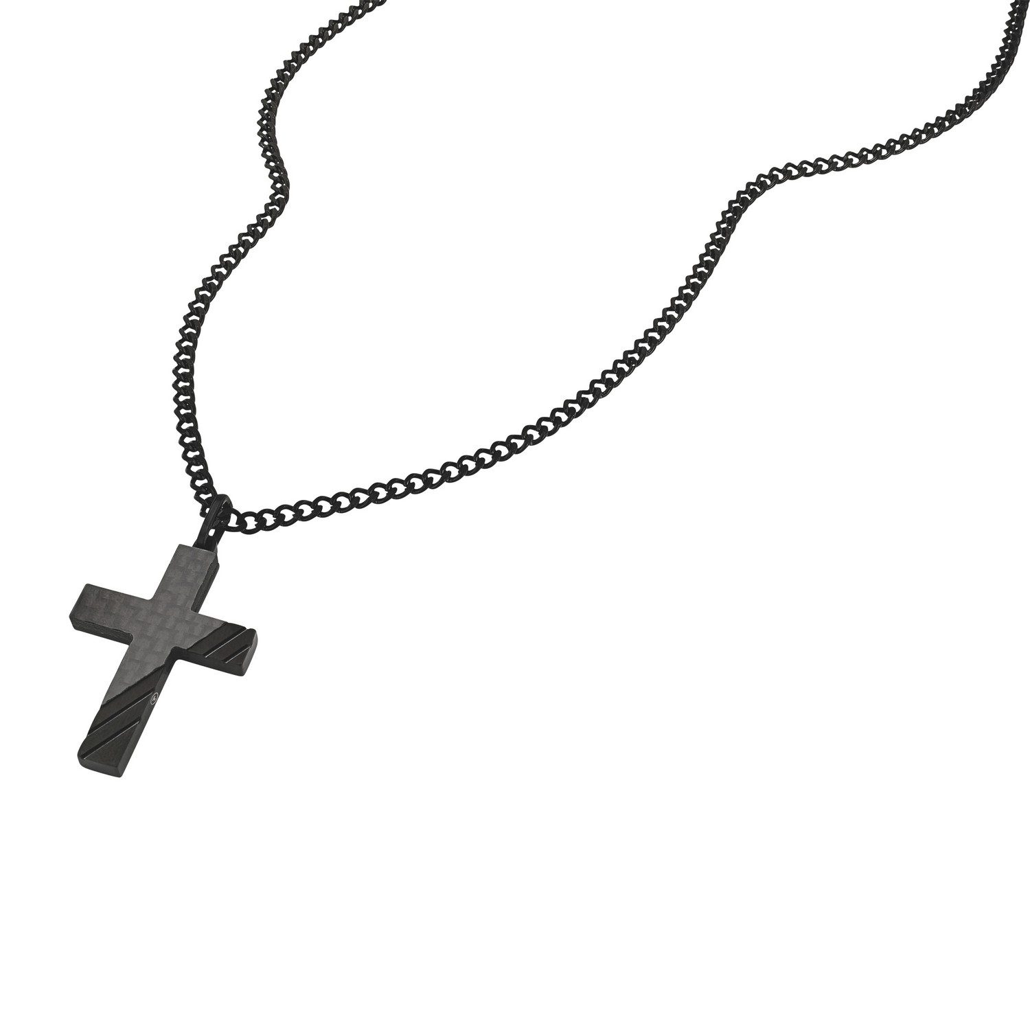 TOM TAILOR Kette mit Anhänger Schmuck Geschenk Edelstahl Kreuz