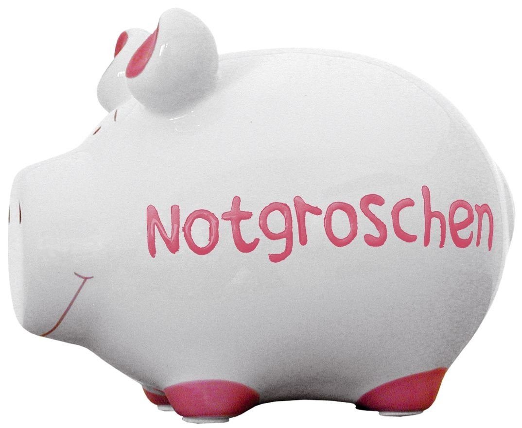 KCG Spardose KCG 100493 Spardose Schwein "Notgroschen" - Keramik, klein