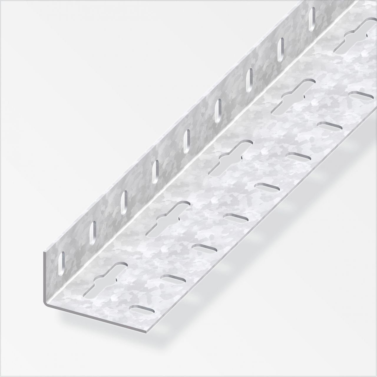 Thumbnail - alfer Winkelverbinder alfer Winkel 1 m, 35.5 x 65.6 mm Stahl verzinkt