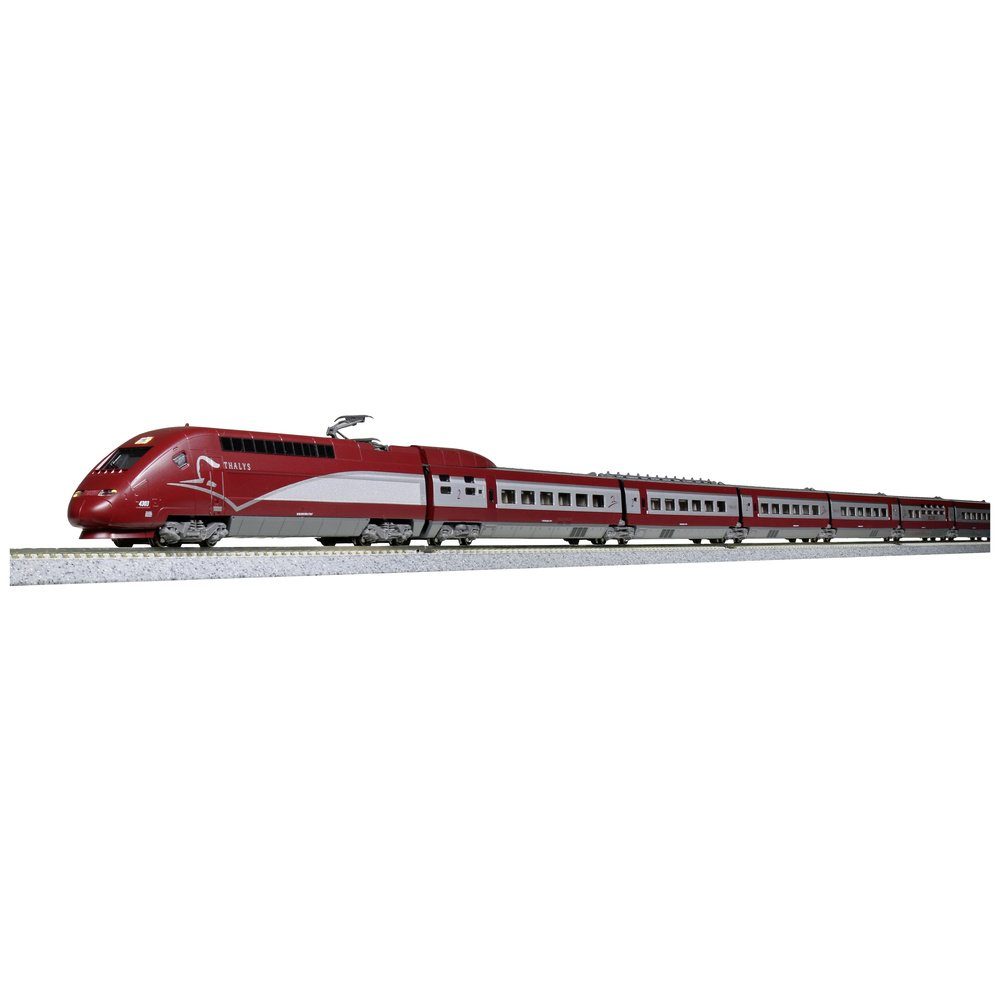KATO Modelleisenbahn Startpaket KATO by Lemke K101658 N Triebzug TGV Thalys PBKA, 10-tlg. der SNCF/SNC