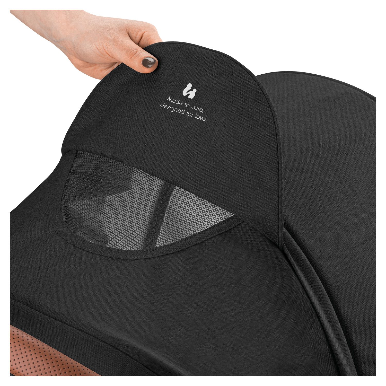 Hauck Kinder-Buggy Uptown, Black Melange, bis 22 kg belastbar