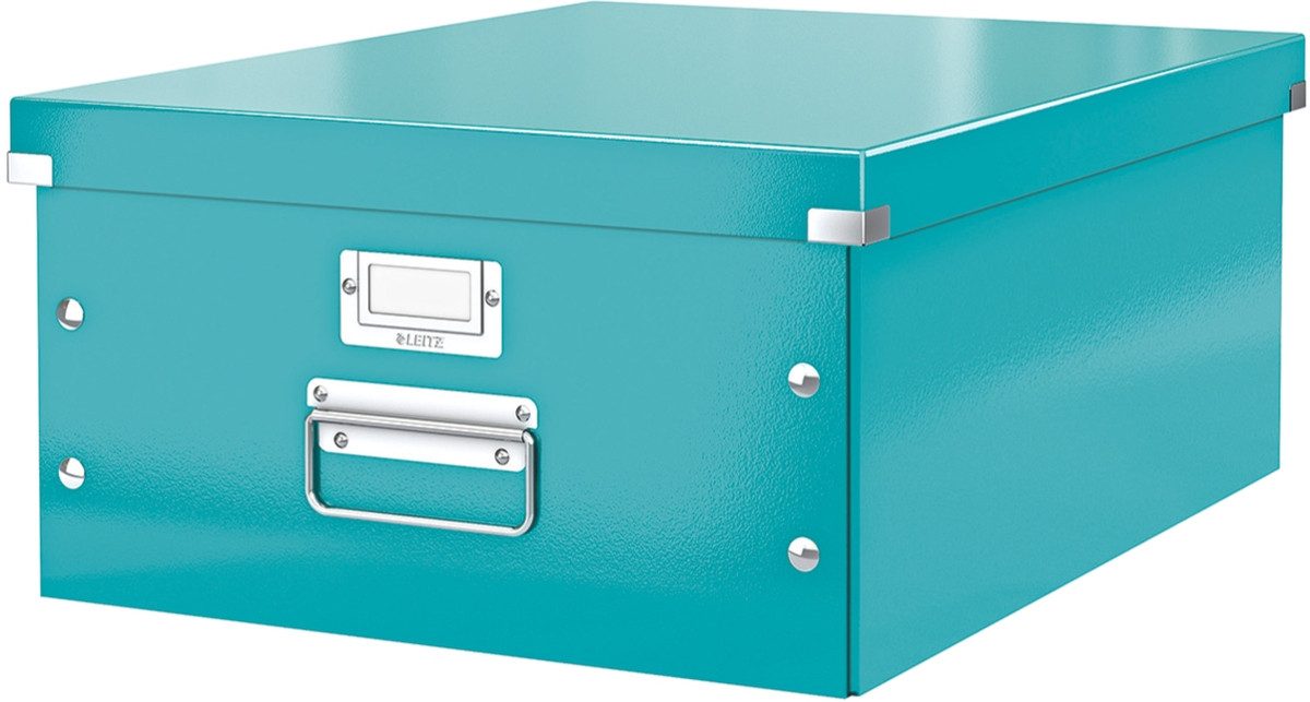 Aufbewahrungsbox Ablagebox Click & Store A3 eisblau