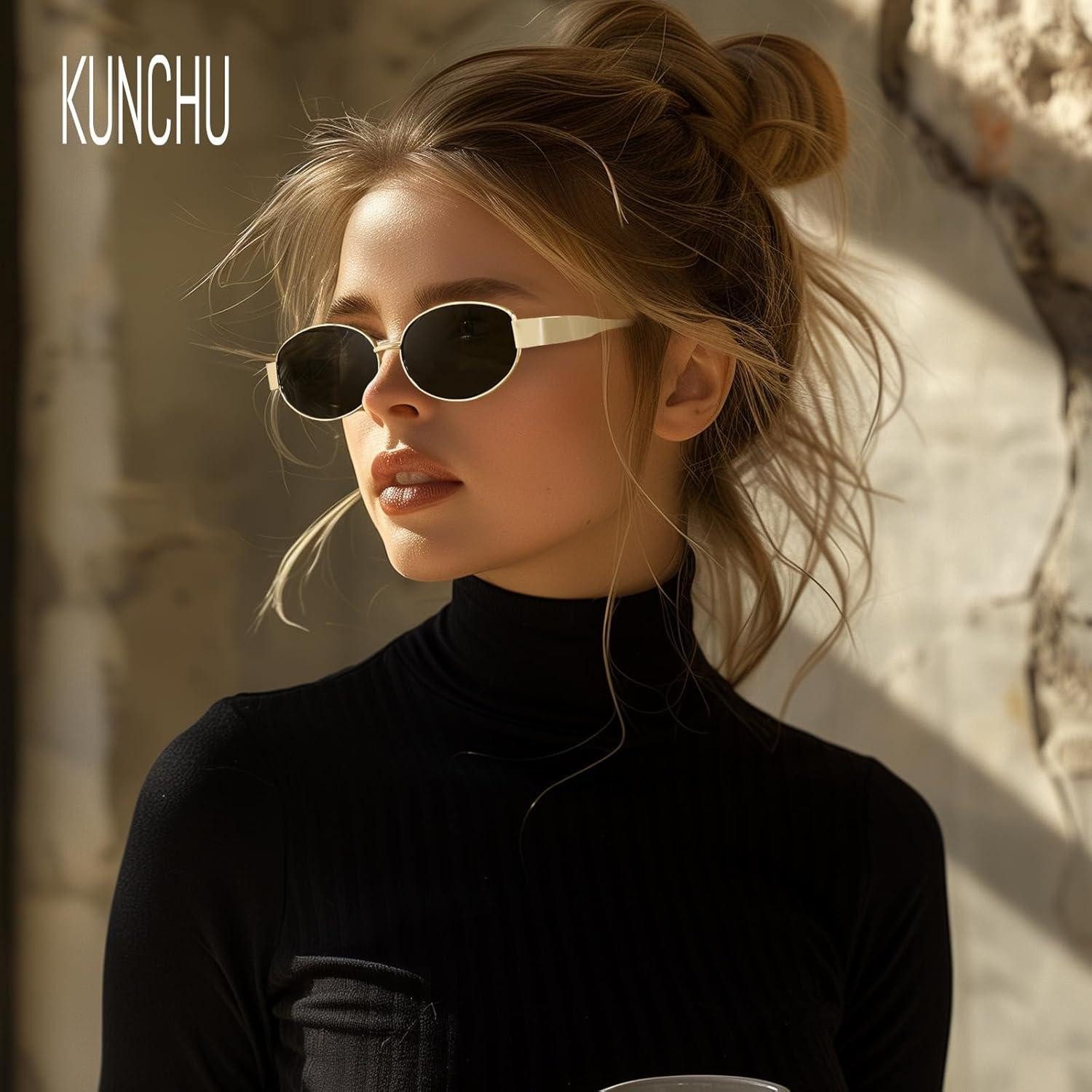 LuxusKollektion Retrosonnenbrille Sonnenbrille Damen Polarisiert Gold günstig online kaufen