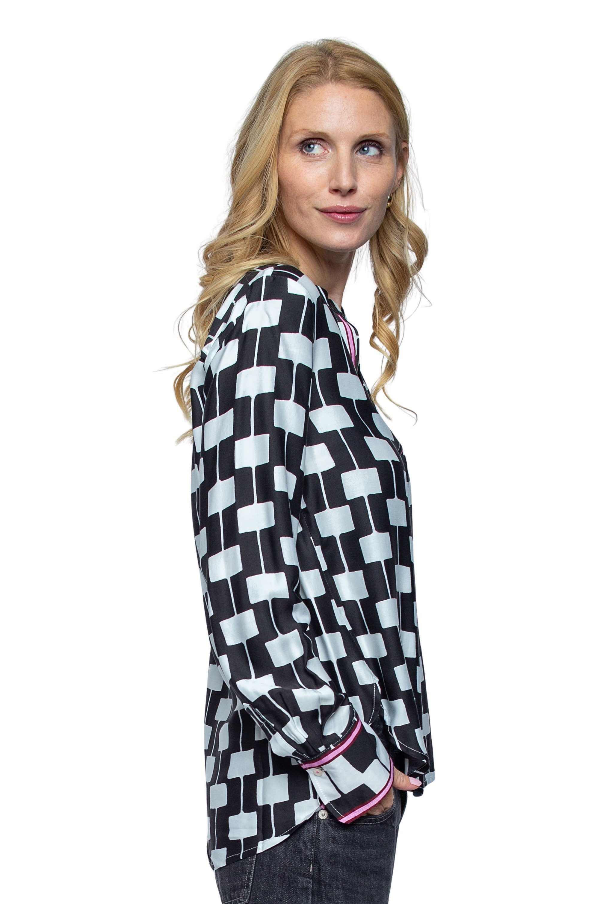Emily Van Den Bergh Schlupfbluse Damenbluse 8673-652