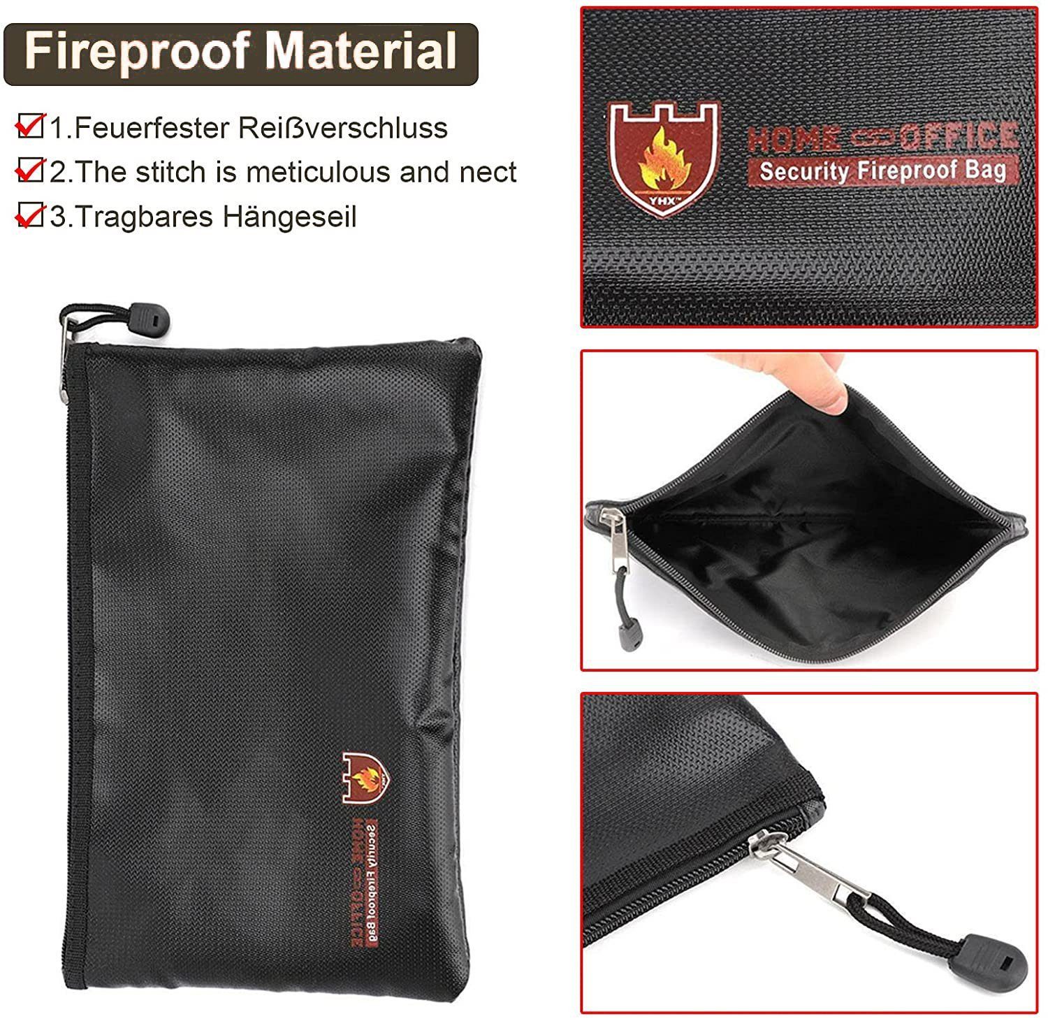 BYSURE Dokumententasche (2-tlg), Feuerfeste, feuerbeständig Tasche günstig online kaufen