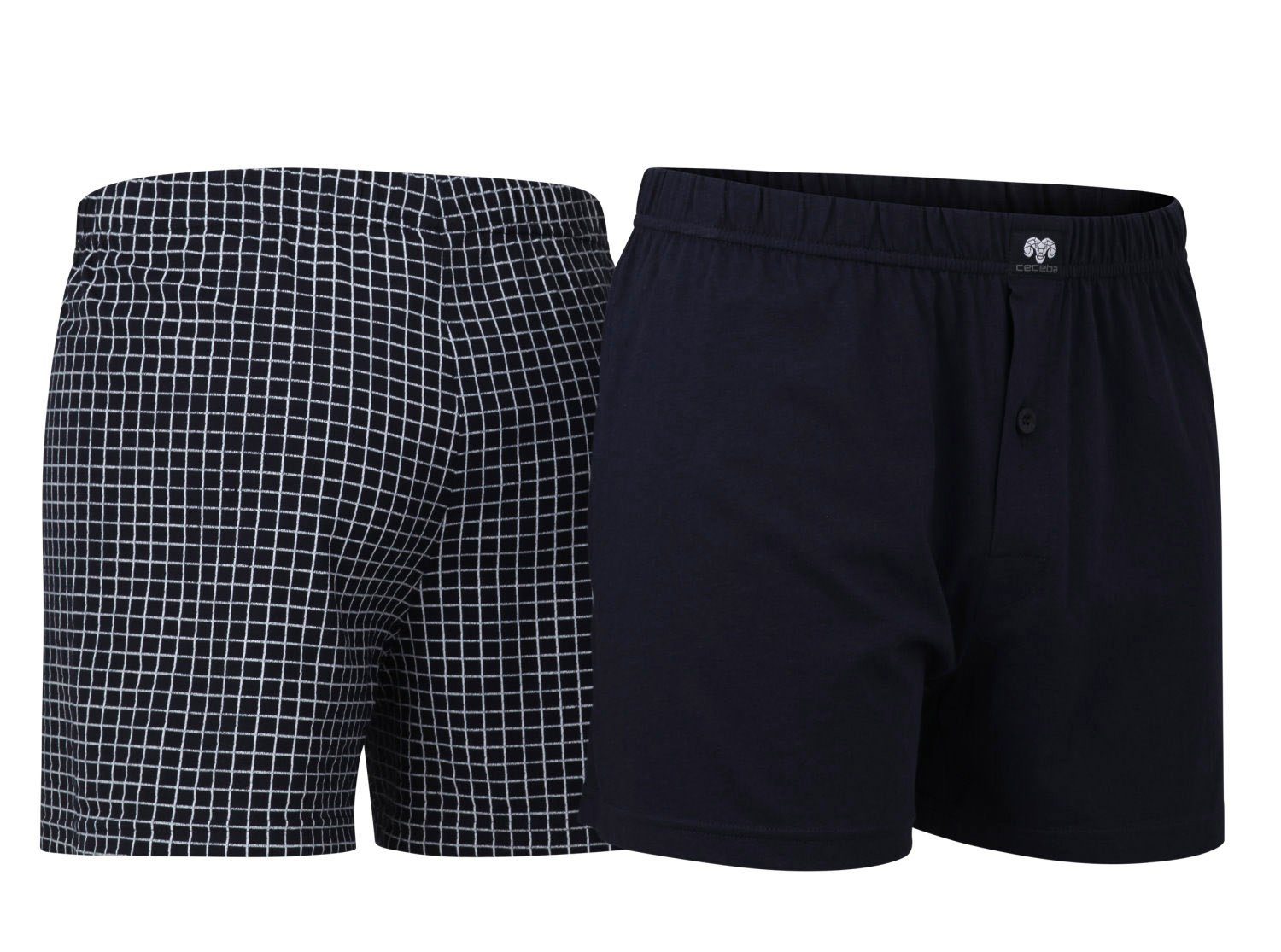 CECEBA Boxershorts Herren Boxer Short Doppelpack günstig online kaufen