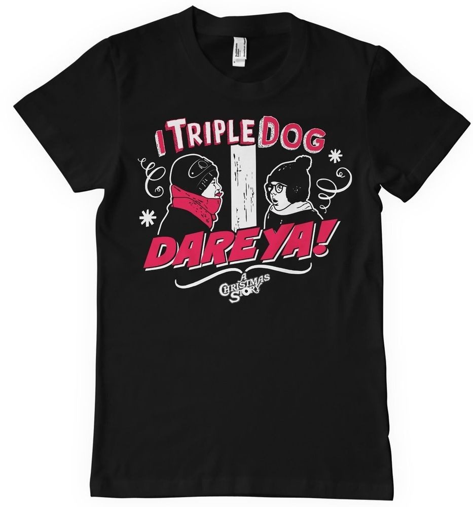 A Christmas Story T-Shirt I Triple Dog Dare Ya Big Tall T-Shirt