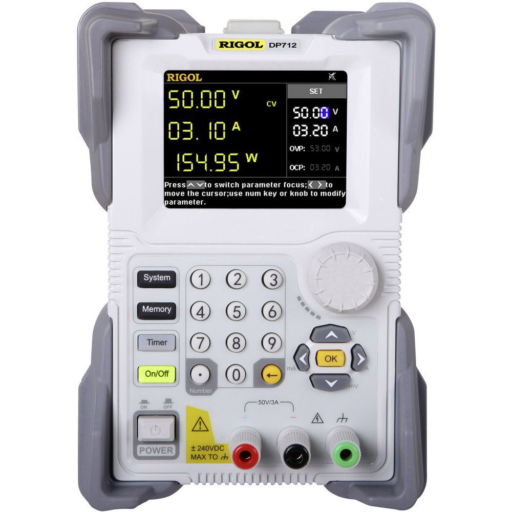 Rigol Rigol DP712 Labornetzgerät, einstellbar 0 - 50 V 0 - 3 A 150 W RS-232 Labor-Netzteil