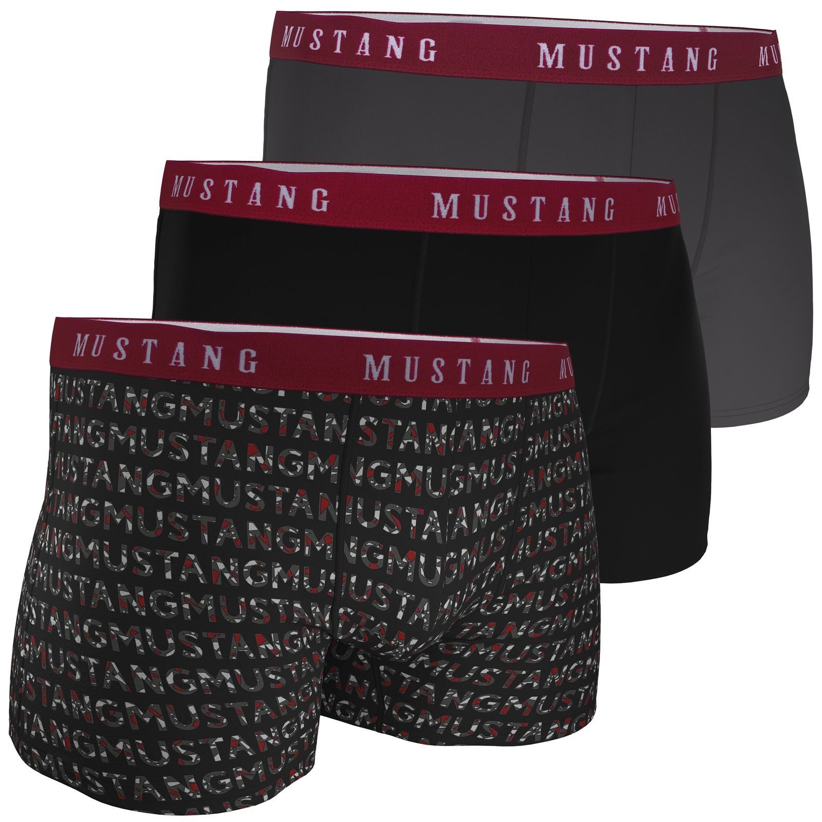 MUSTANG Retro Boxer PRINT WORDS Retro-Pants günstig online kaufen