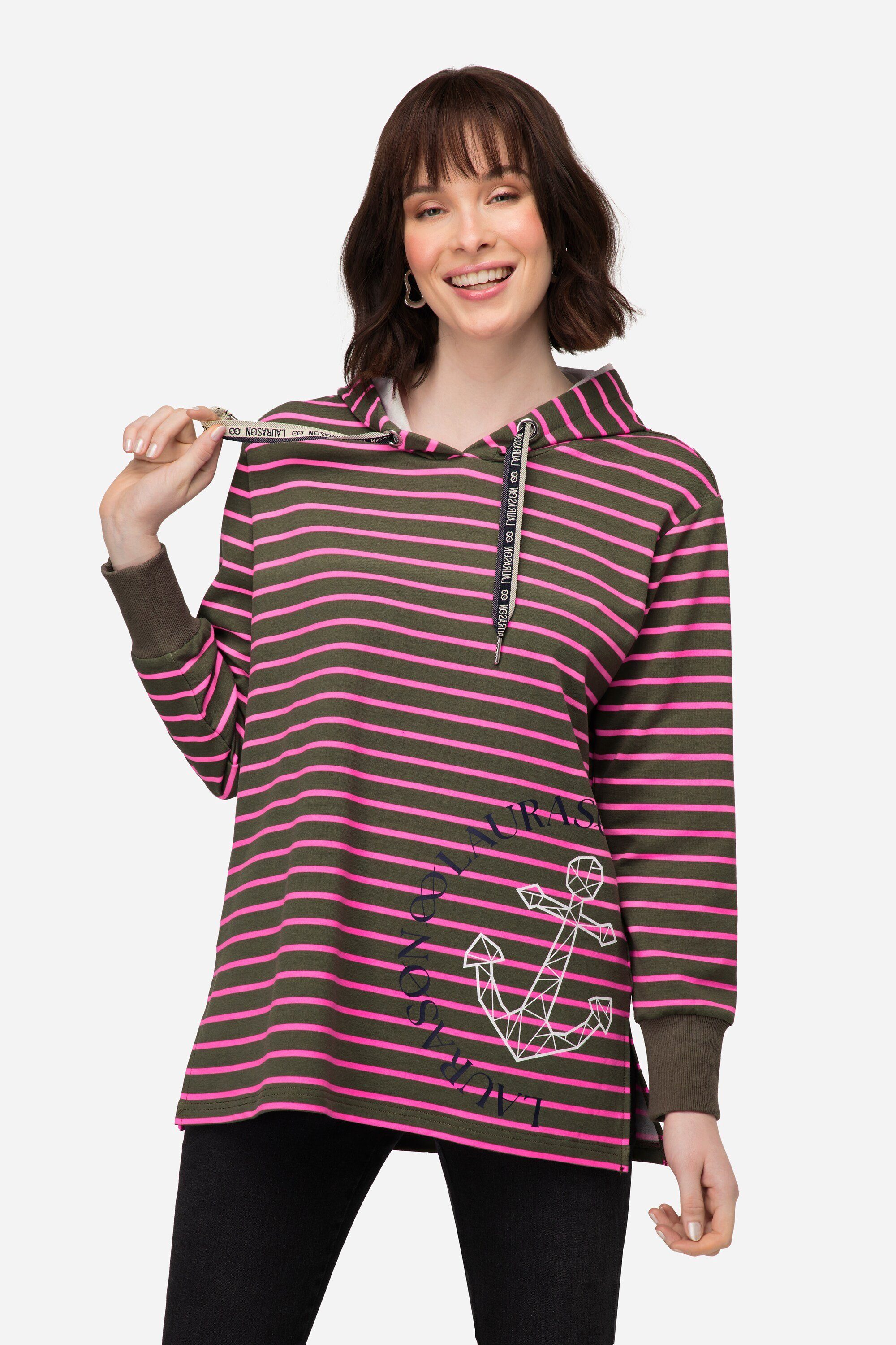Laurasøn Sweatshirt Hoodie Ringel Sweater Anker günstig online kaufen