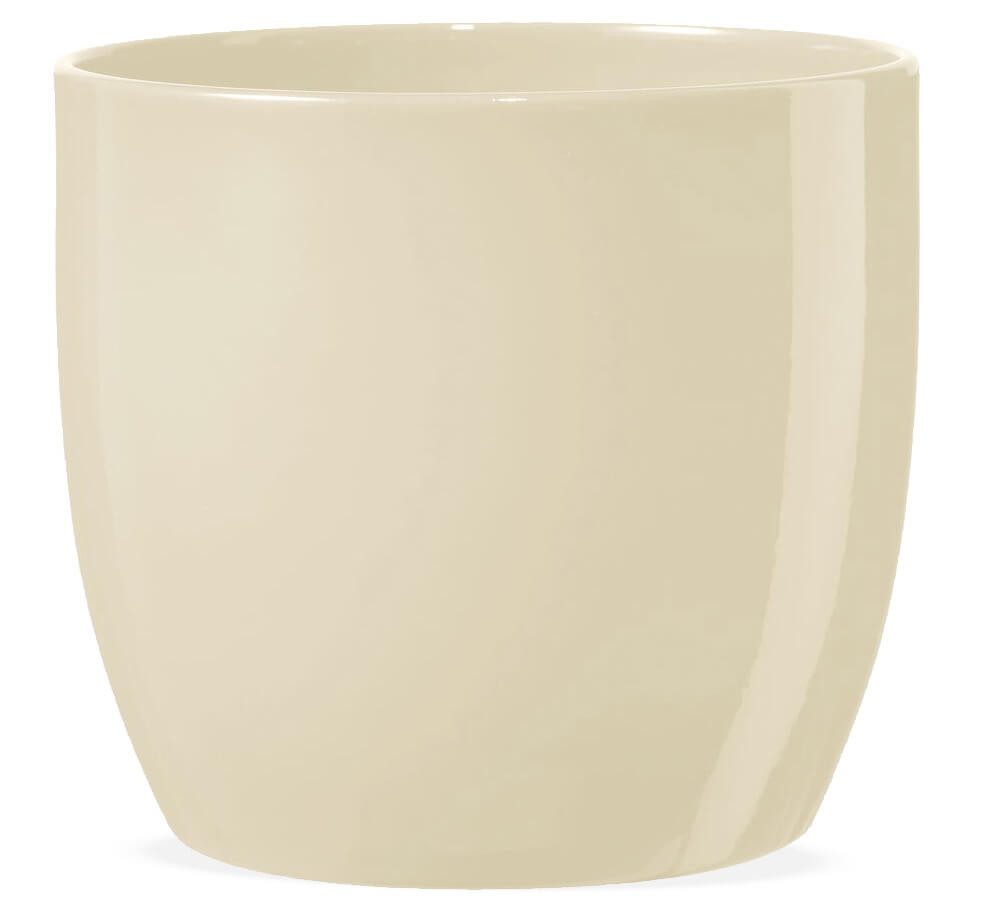 matches21 HOME & HOBBY Blumentopf Pflanztopf Keramik Blumentopf glänzend Ø 14 cm Beige (1 St). € 12,99