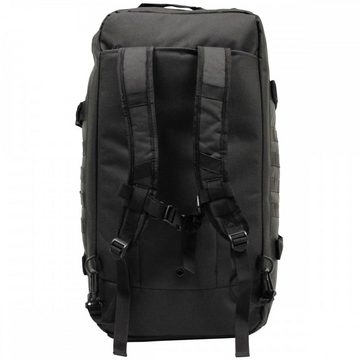 MFH Reisetasche Rucksacktasche, Travel, schwarz, mit abnehmbarem Schulterriemen