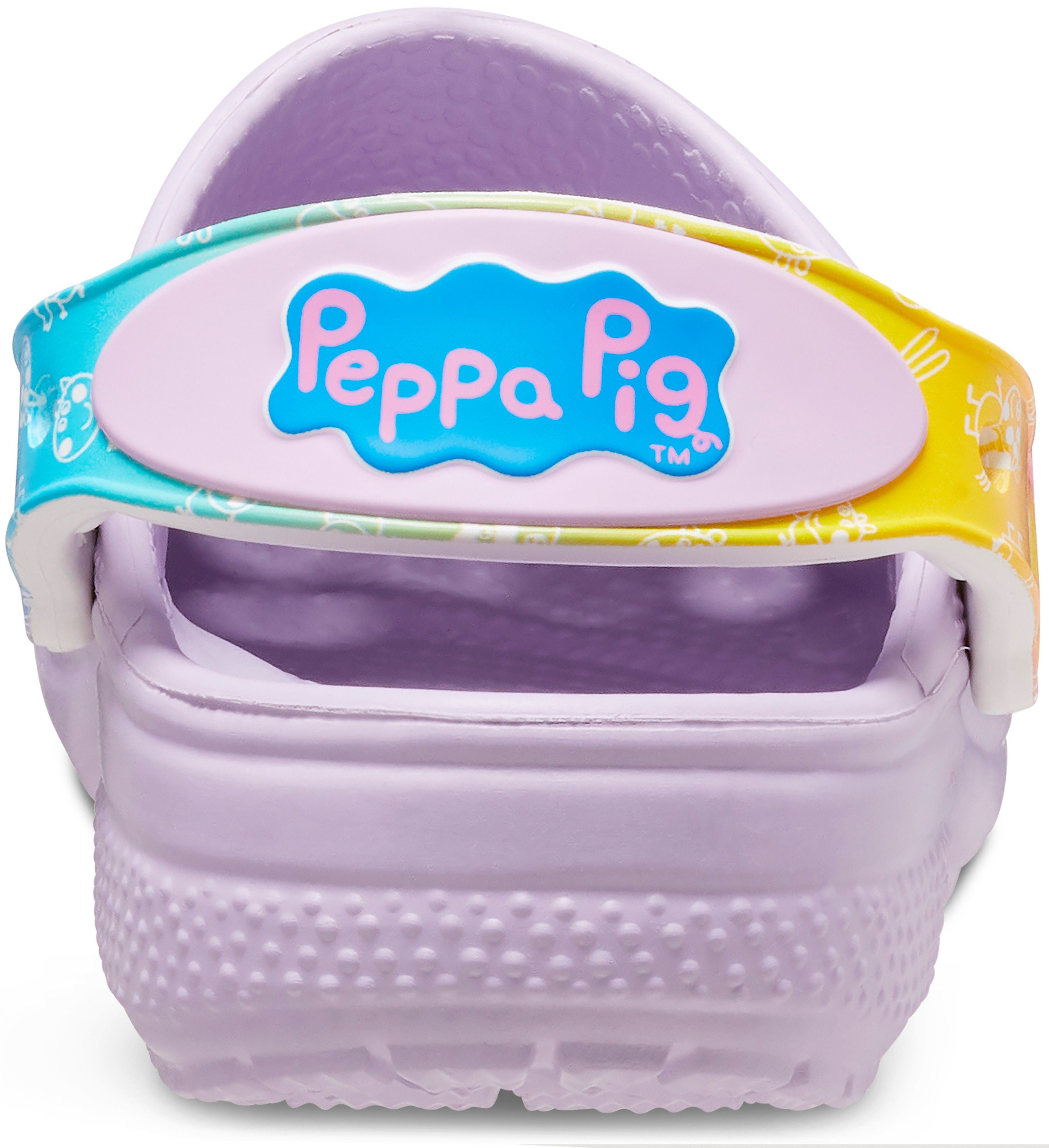 Crocs FL T I Peppa mit Clog Hausschuh Motiv Peppa Pig (Packung) Am Pig