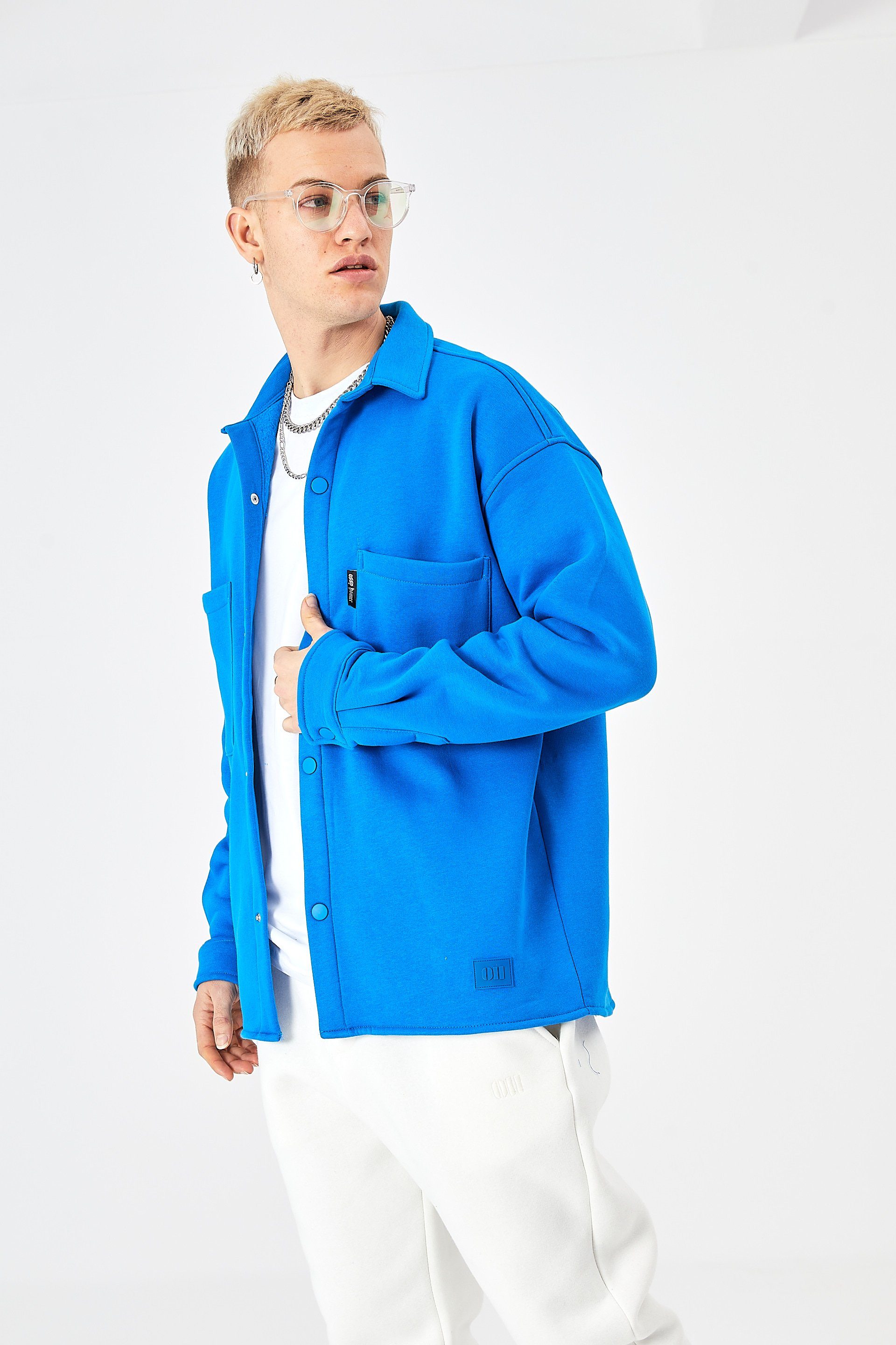 COFI Casuals Hemdjacke aus Baumwolle in günstig online kaufen