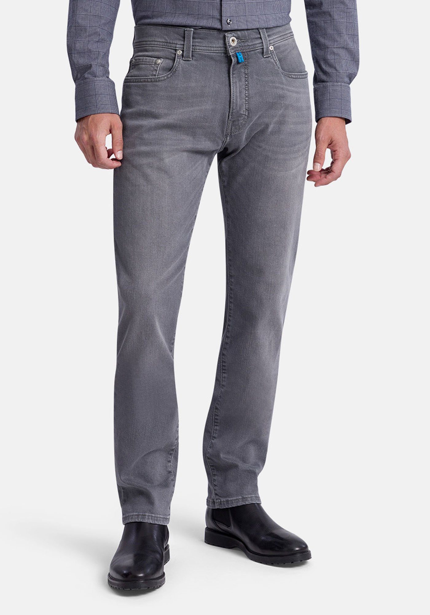 Pierre Cardin 5-Pocket-Jeans Lyon Tapered Futureflex Stone Grey
