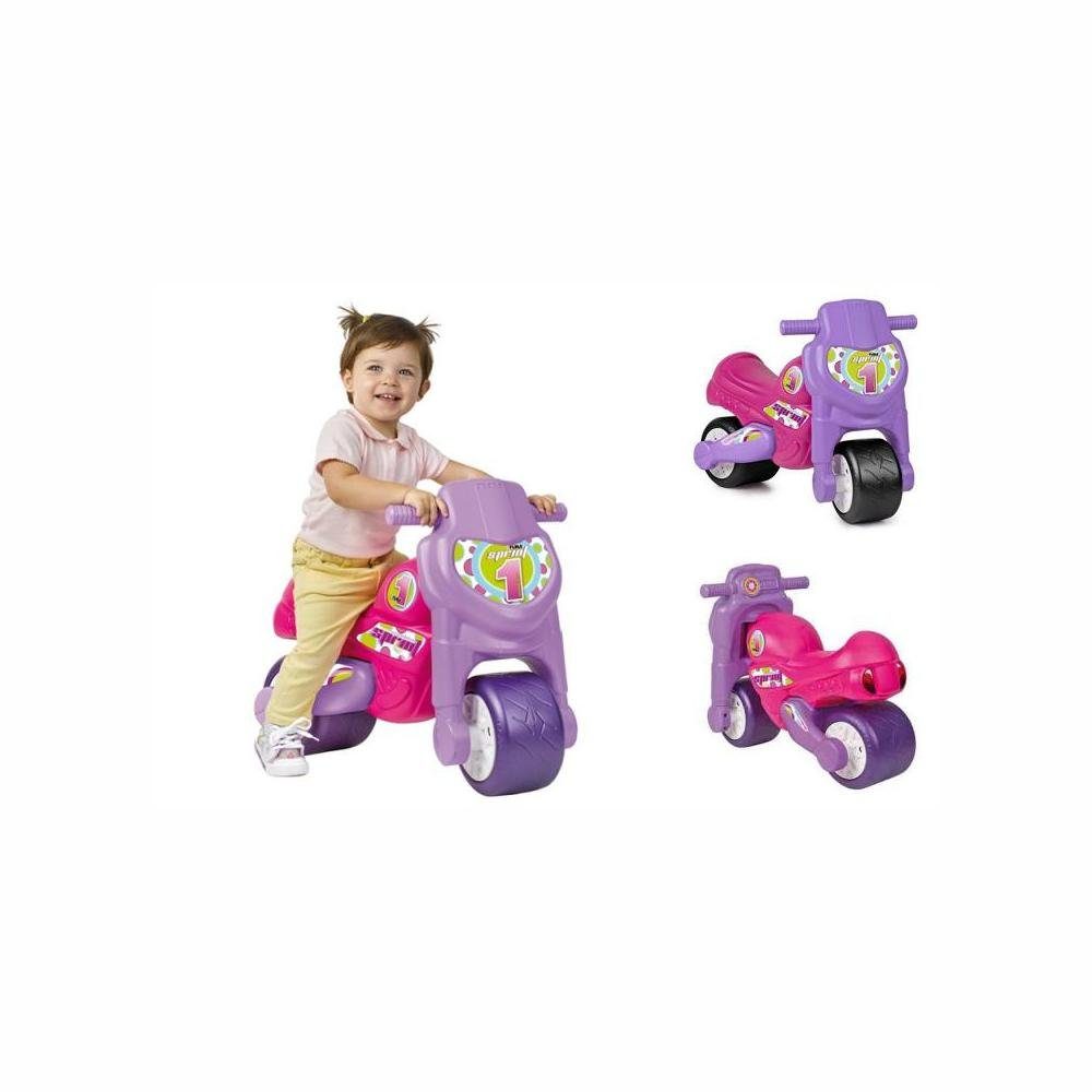 Feber® Laufrad Laufrad Motorrad Kunststoff Kinderfahrzeug Feber Rutscher Mädchen Läufer lila