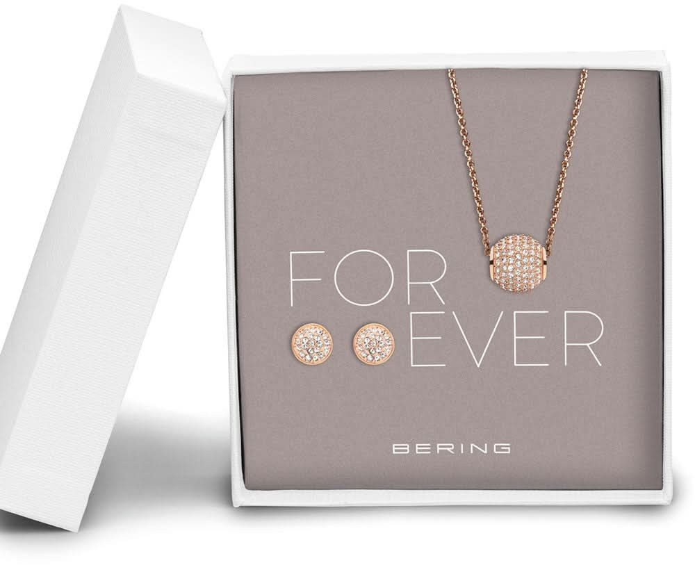 Bering Schmuckset Set Halskette mit Anhänger und Ohrstecker - Bering Jewelry