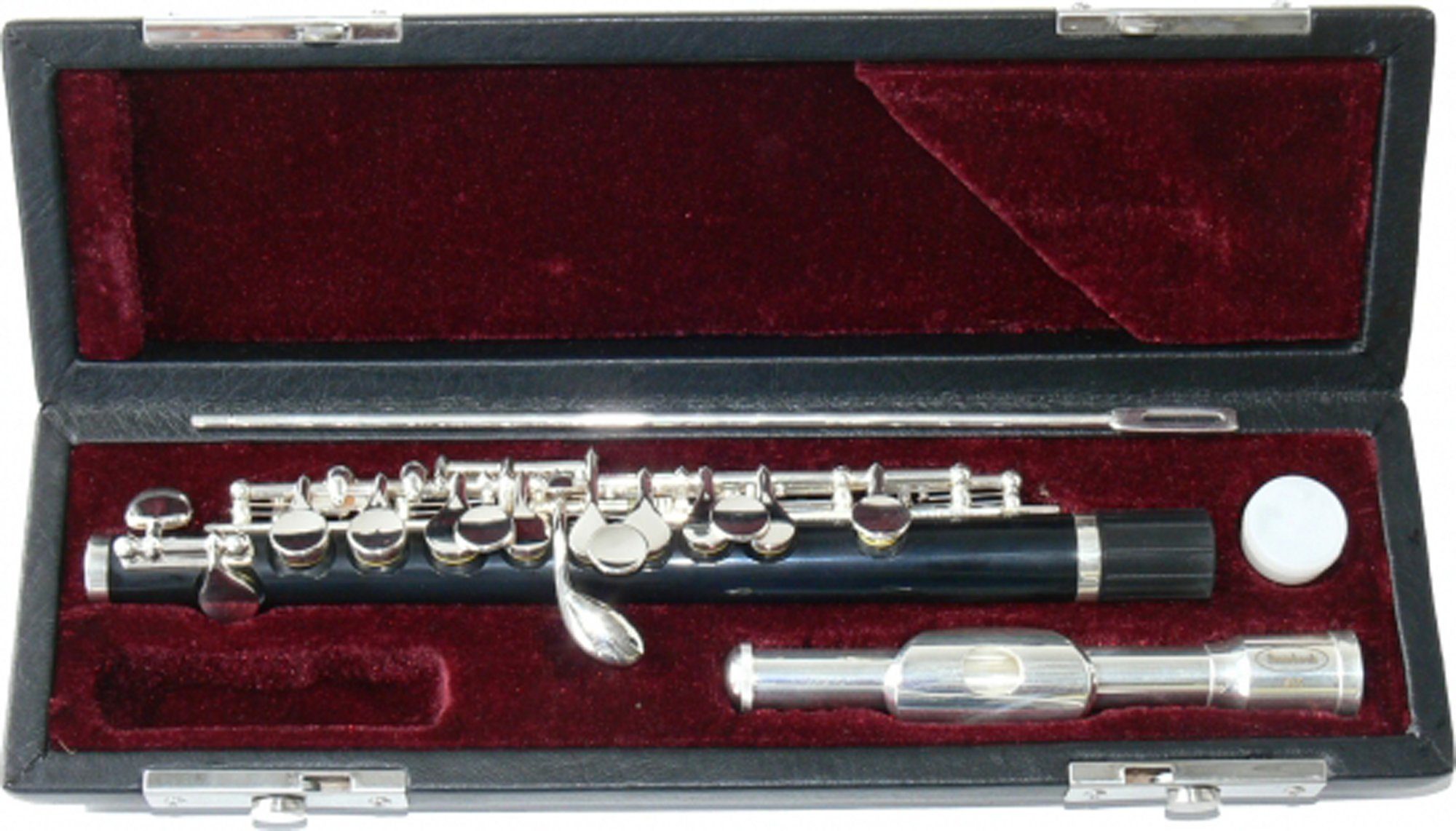 Steinbach Piccolo Flöte mit Lederkoffer SFLP-200 Piccoloflöte