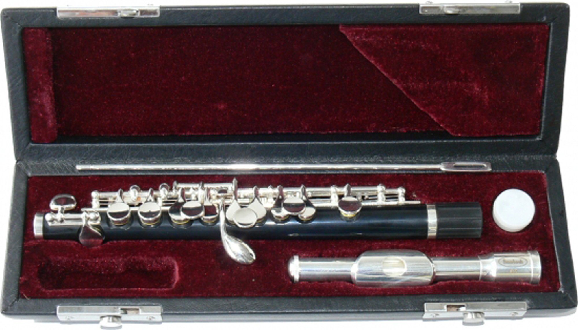Steinbach Piccoloflöte Piccolo Flöte mit Lederkoffer SFLP-200