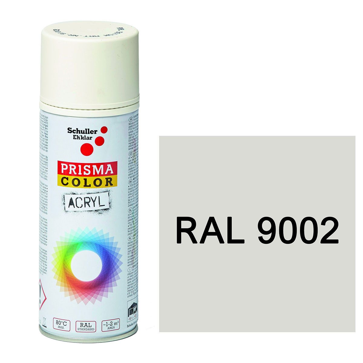 DD Composite Harzfarbe PRISMA COLOR Lackspray 400ml RAL9002, schnelltrocknender Acryllack