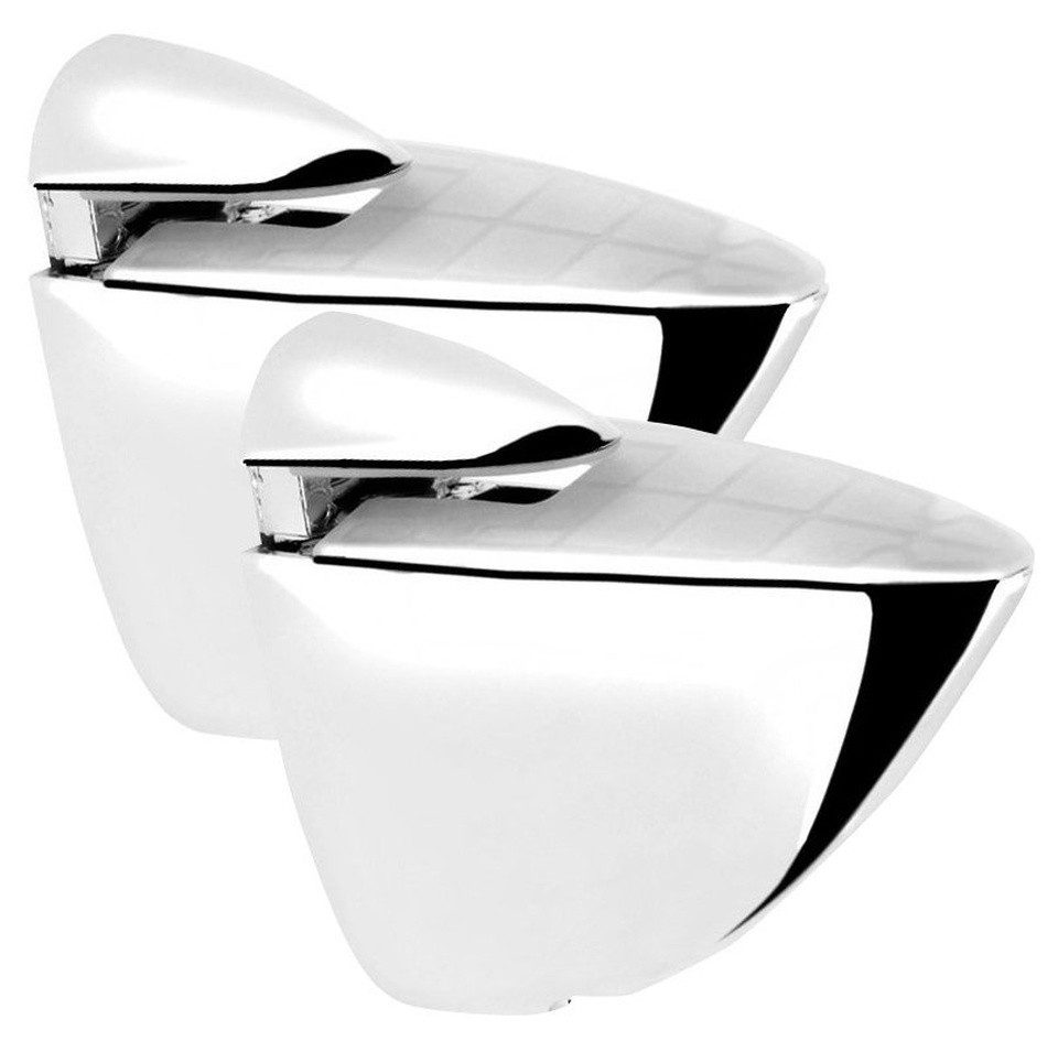 Sapho Ablageregal TUCAN Ablagehalterung max.12 mm, 1 Paar, Chrom, Sapho-TU039