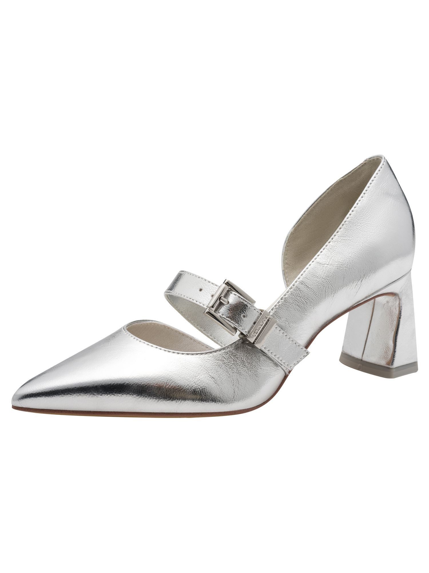 Tamaris ANTIslide, TOUCH-IT, ANTIshokk aus Leder banana Sneaker ANTIslide