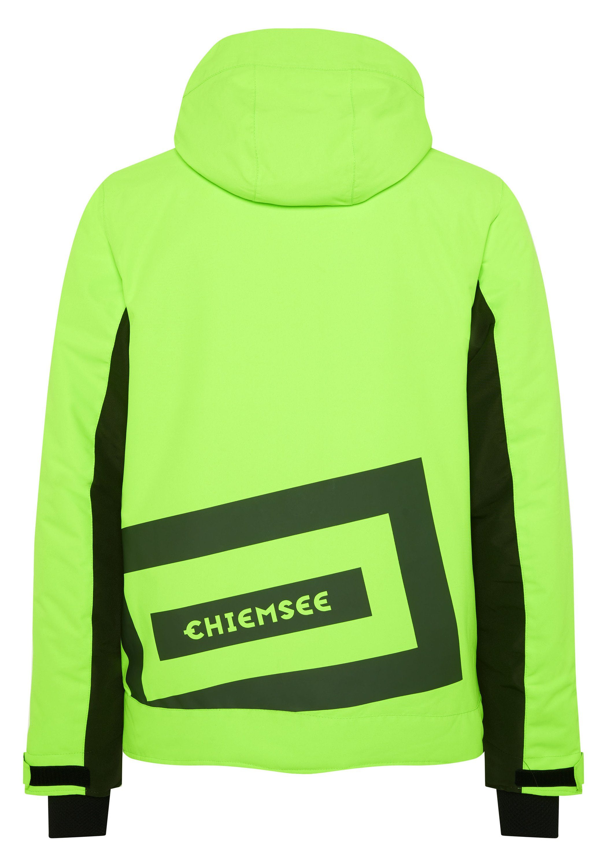 Chiemsee Skijacke Gecko im Skijacke Green 1 PLUS-MINUS-Design 13-0340