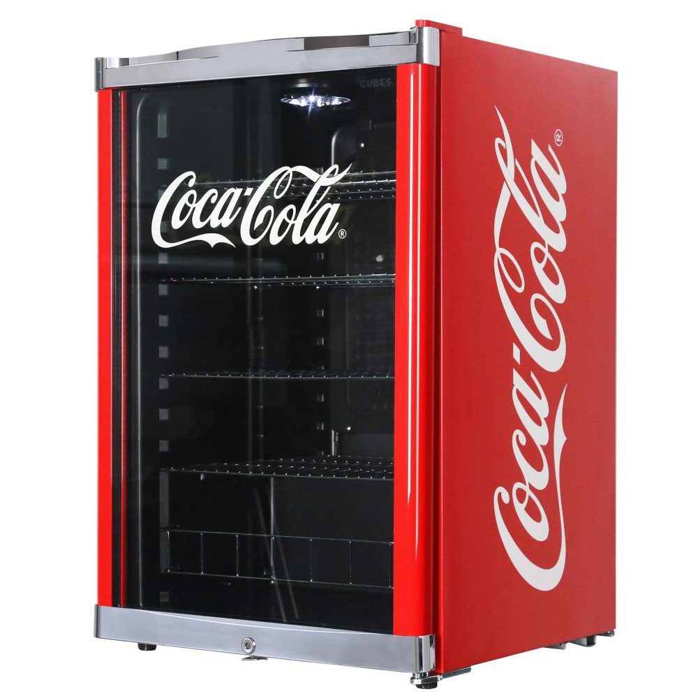 CUBES Getränkekühlschrank CocaCola Cube EEK: F Cubes CC 166
