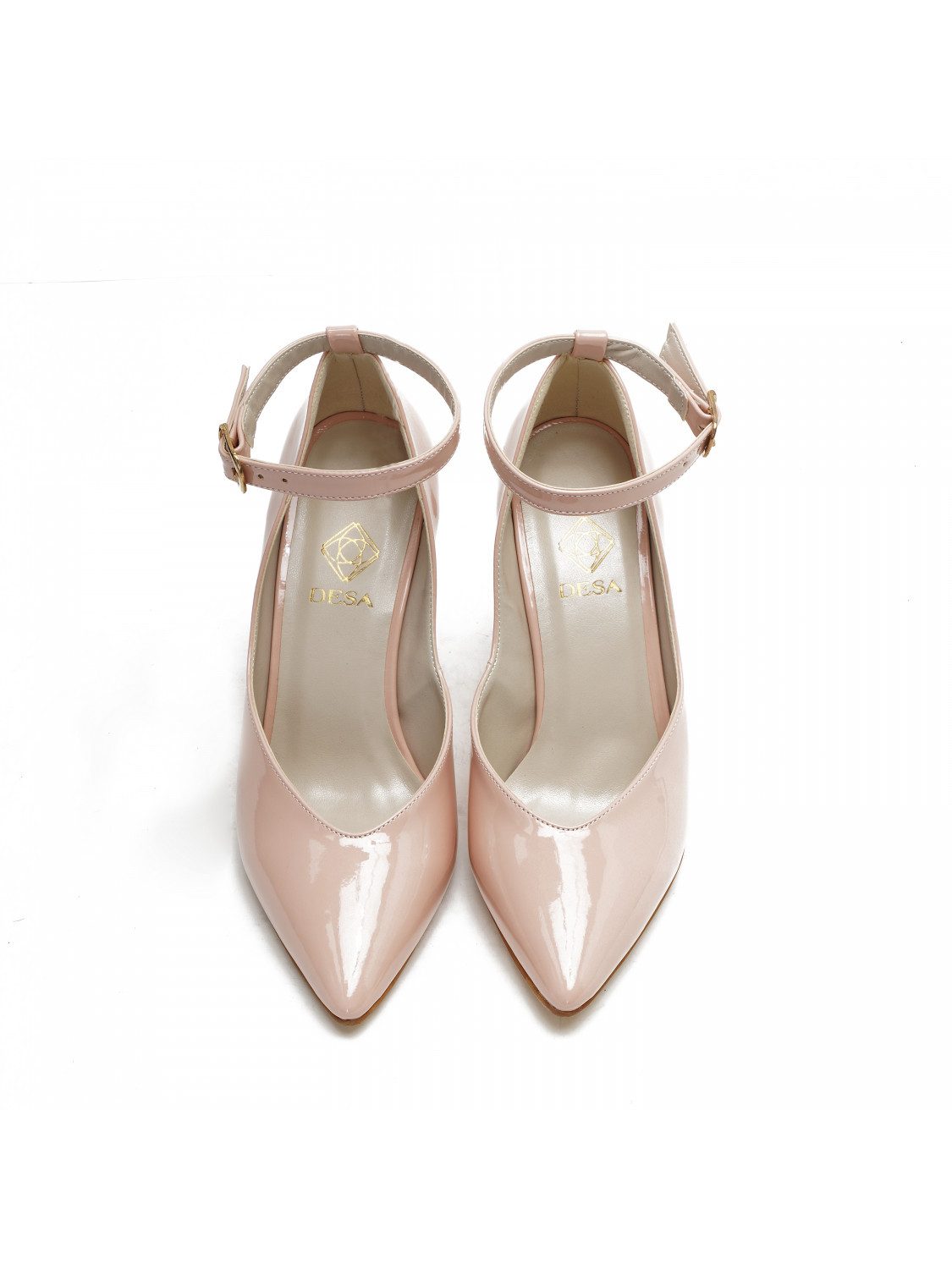 Desa Damen-Pumps aus Kunstleder – Stilettoabsatz, Kunststoffsohle Pumps günstig online kaufen