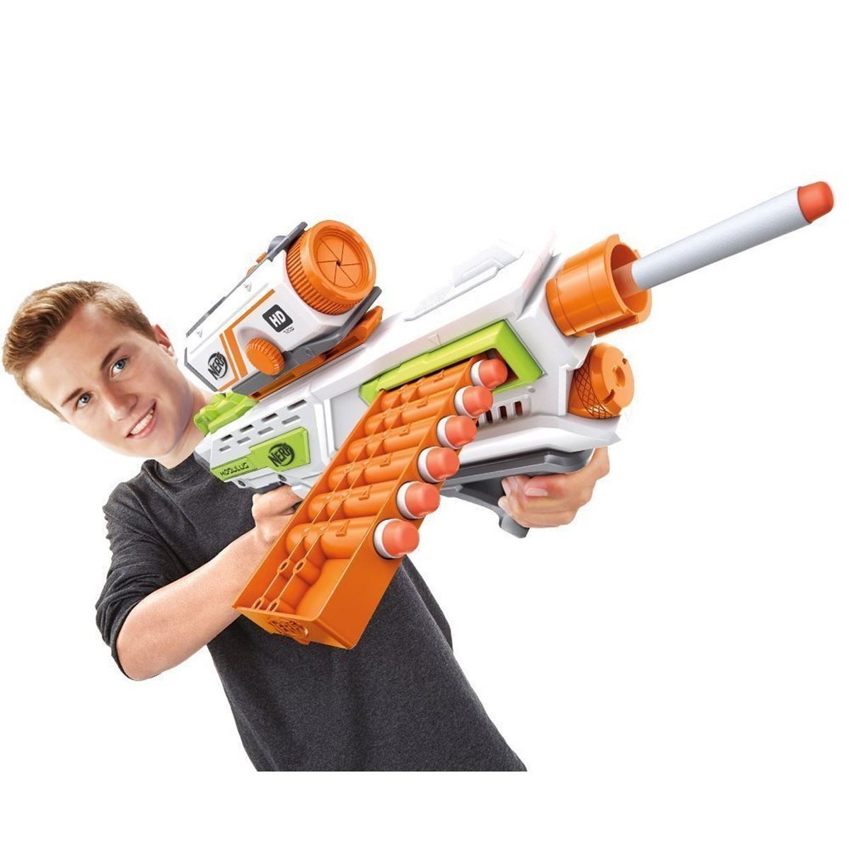 Hasbro Blaster Hasbro B1756 - Nerf - N-Strike Elite - Modulus, Battlescout ICS- 10