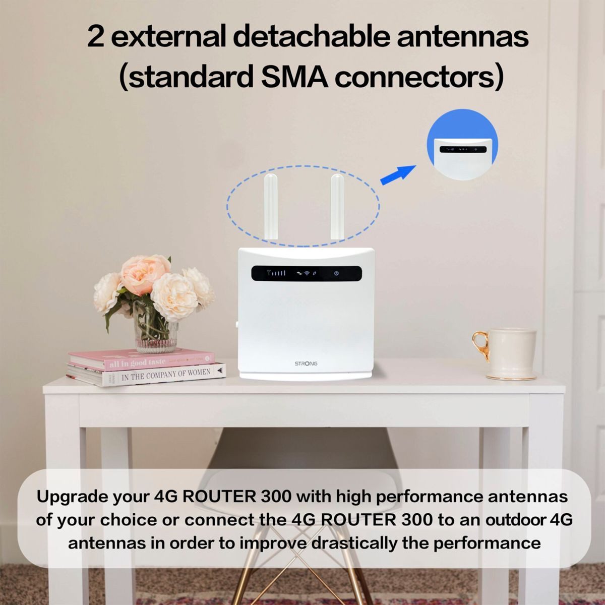 Strong 4G Router Wi-Fi 300 Access Point