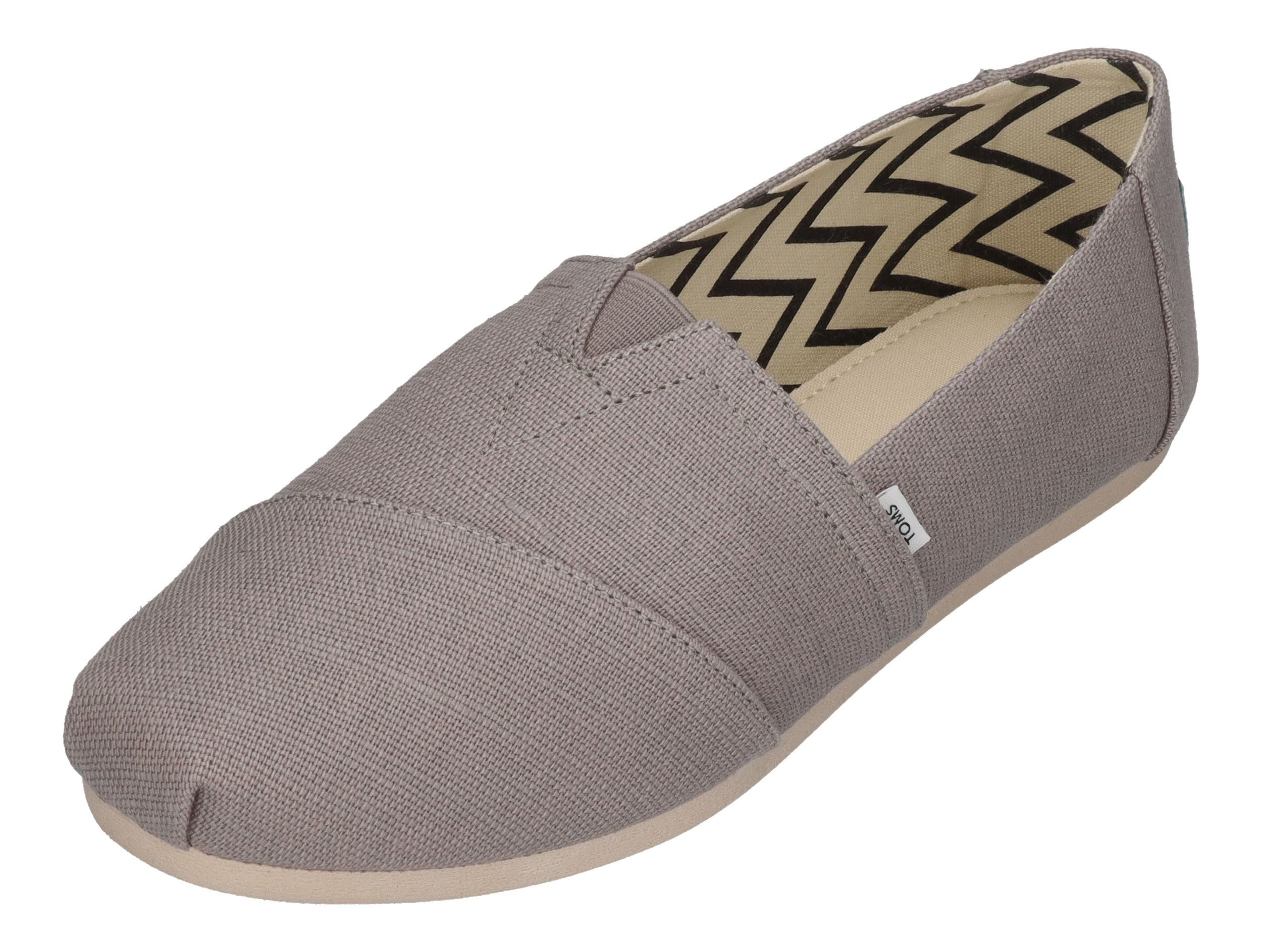 TOMS ALPARGATA WIDE Espadrille Morning Dove Heritage