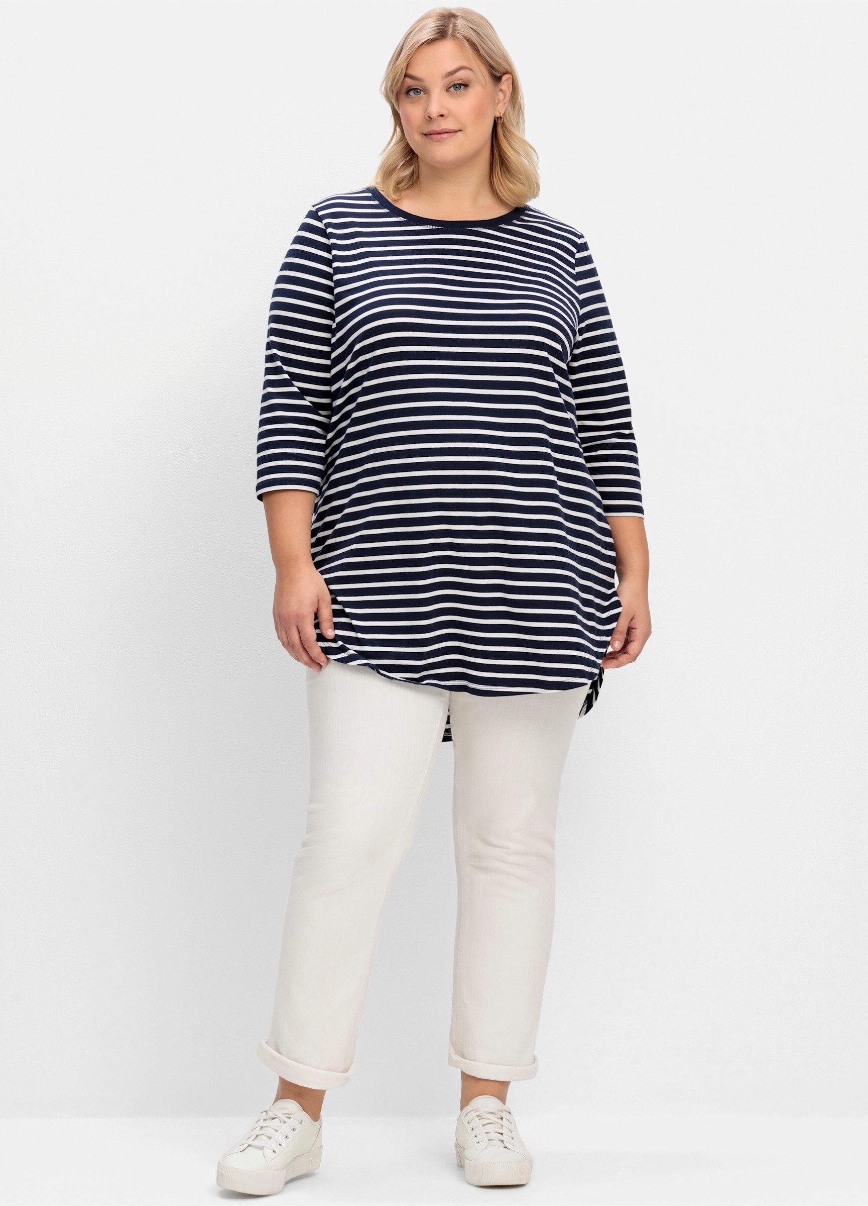 Sheego T-Shirt Longshirt günstig online kaufen