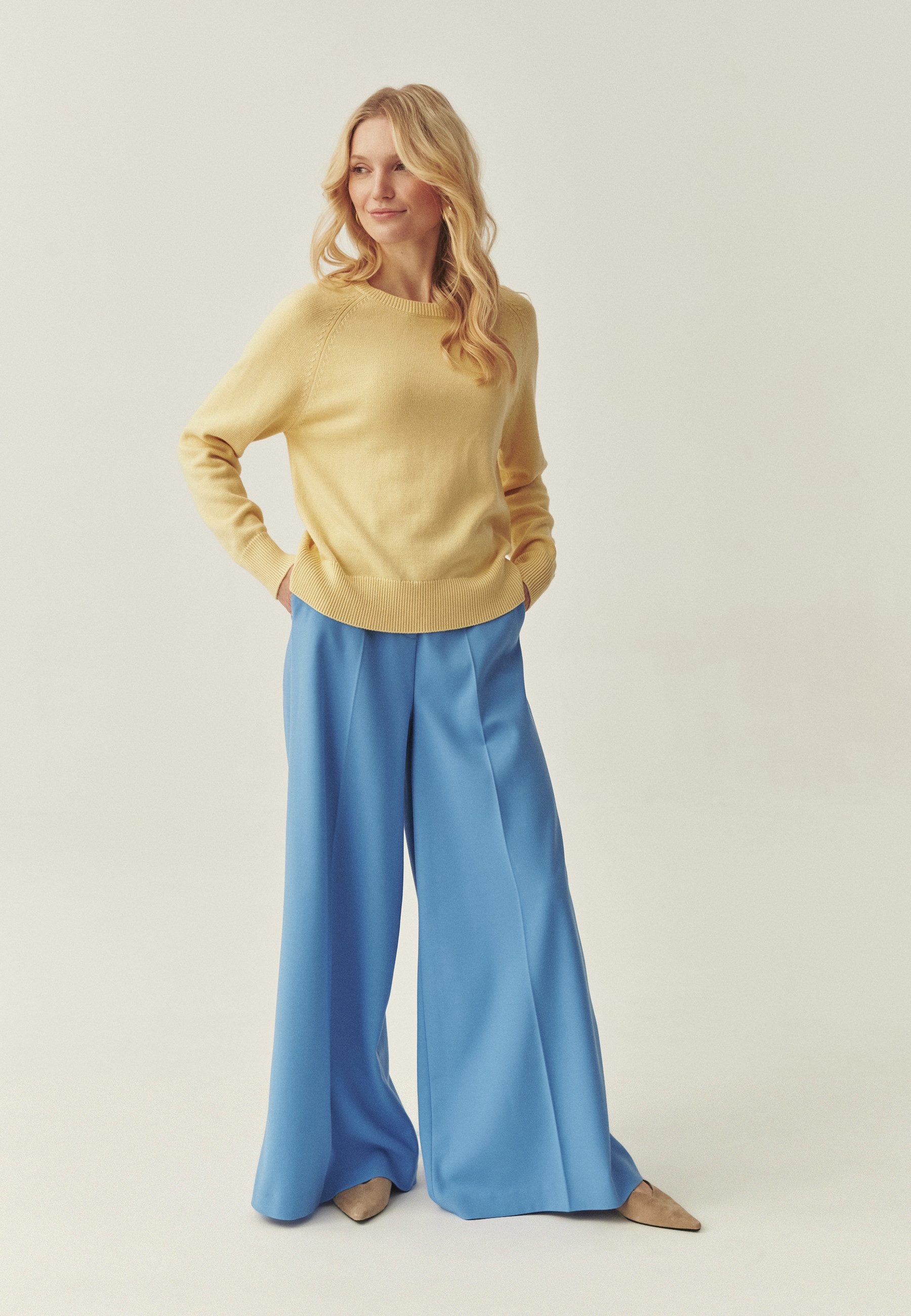 TATUUM Strickpullover Lässiger Baumwollpulli - Galla