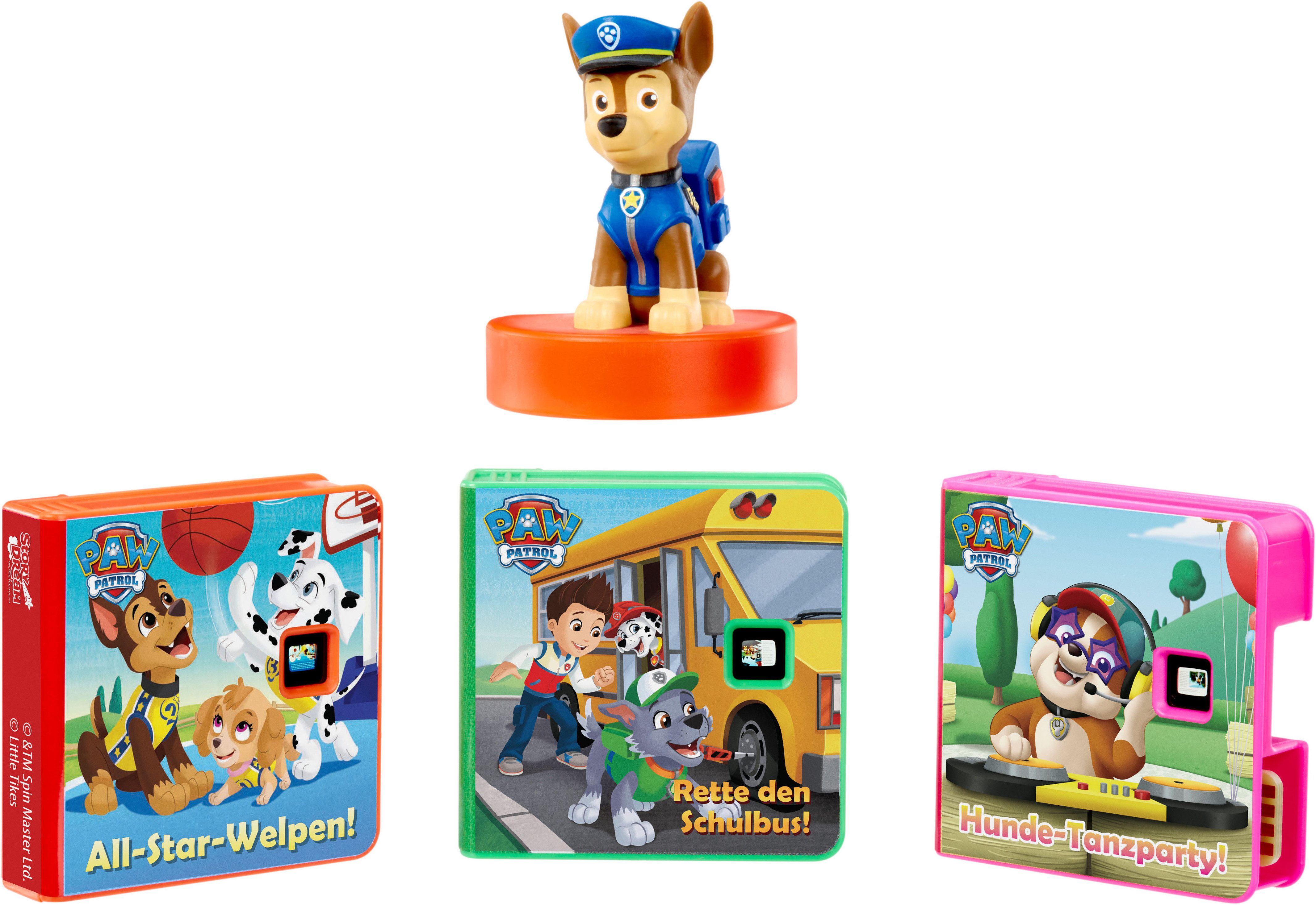 Little Tikes® Hörspielkassette Story Dream Machine, Paramount PAW Patrol Entdecker-Kollektion, (Set, 4-St), passend für Story Dream Machine