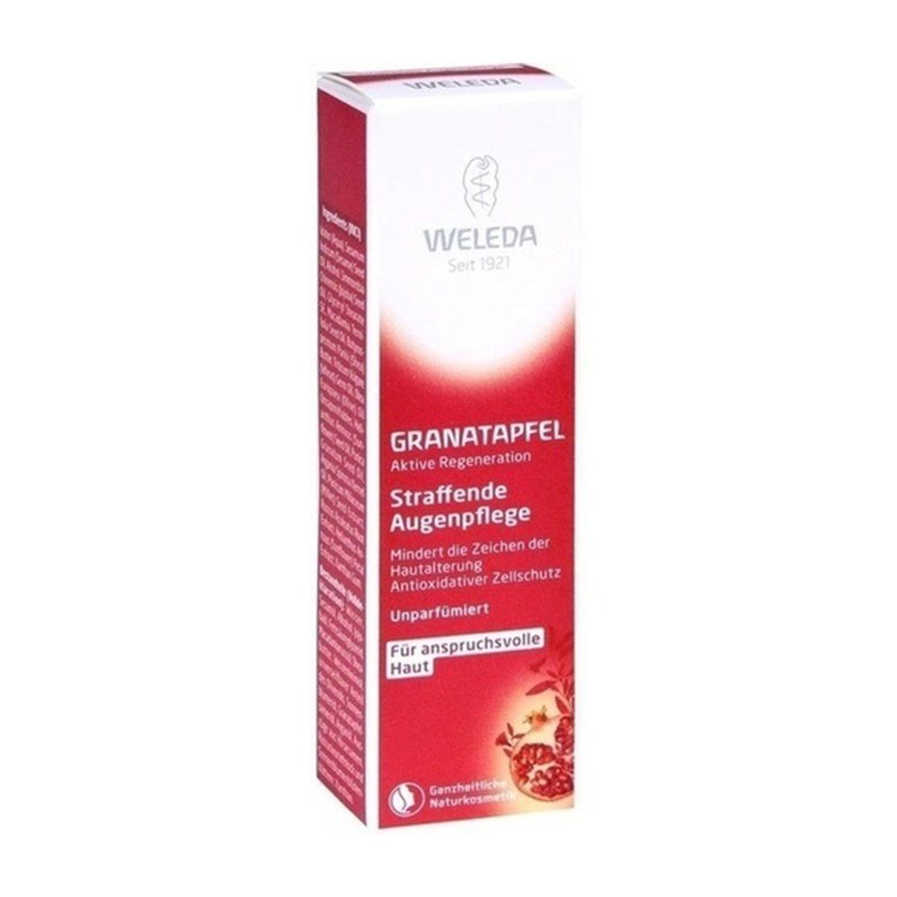 WELEDA AG Augencreme WELEDA Granatapfel straffende Augenpflege 10 ml, straffende Augenpflege