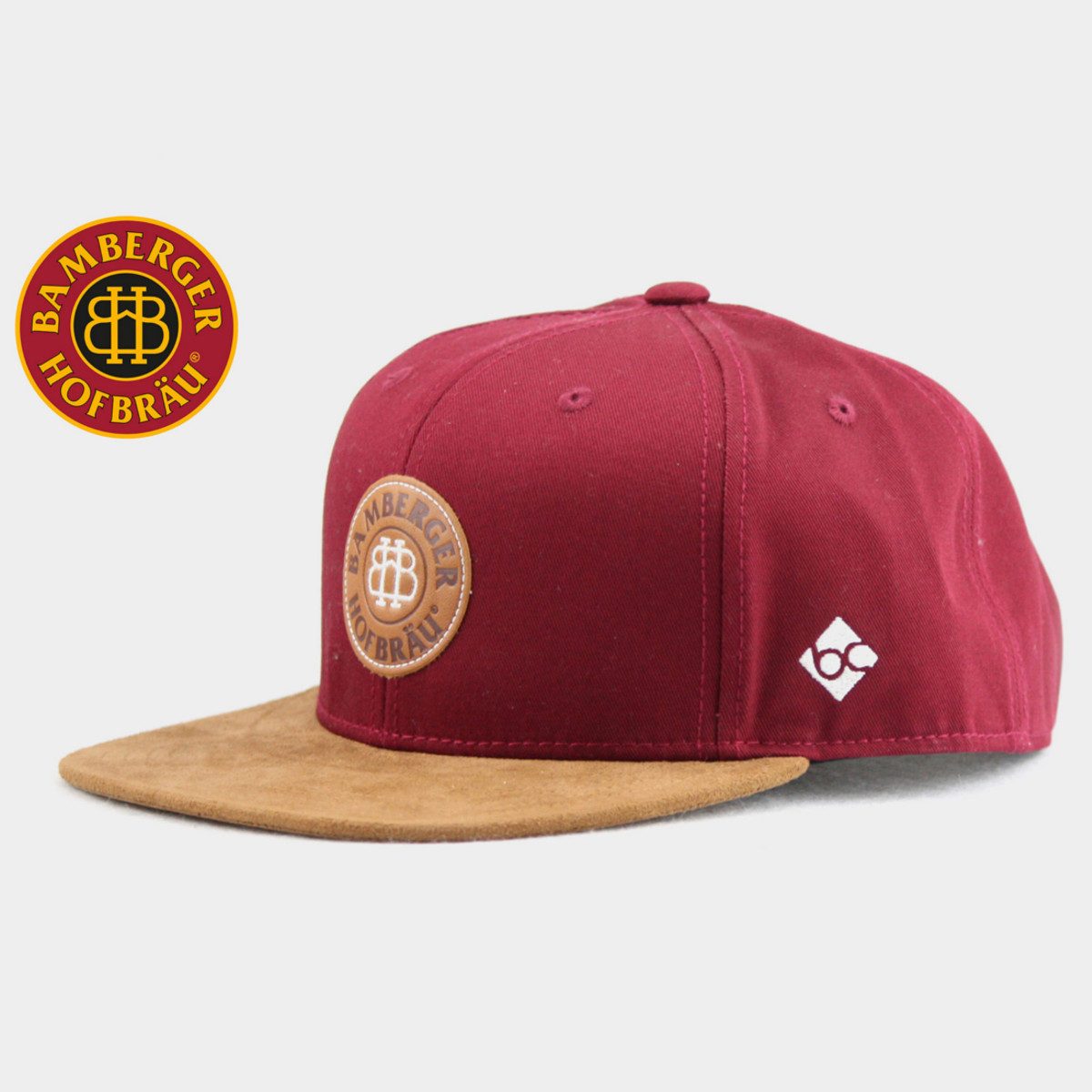 Snapback Cap Bavarian Caps Bamberger Hofbräu Snapback Cap rot