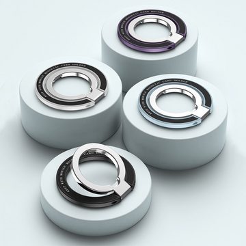 GelldG Magnetischer Handy Ringhalter, Fingerhalter kompatibel mit MagSafe Handy-Halterung