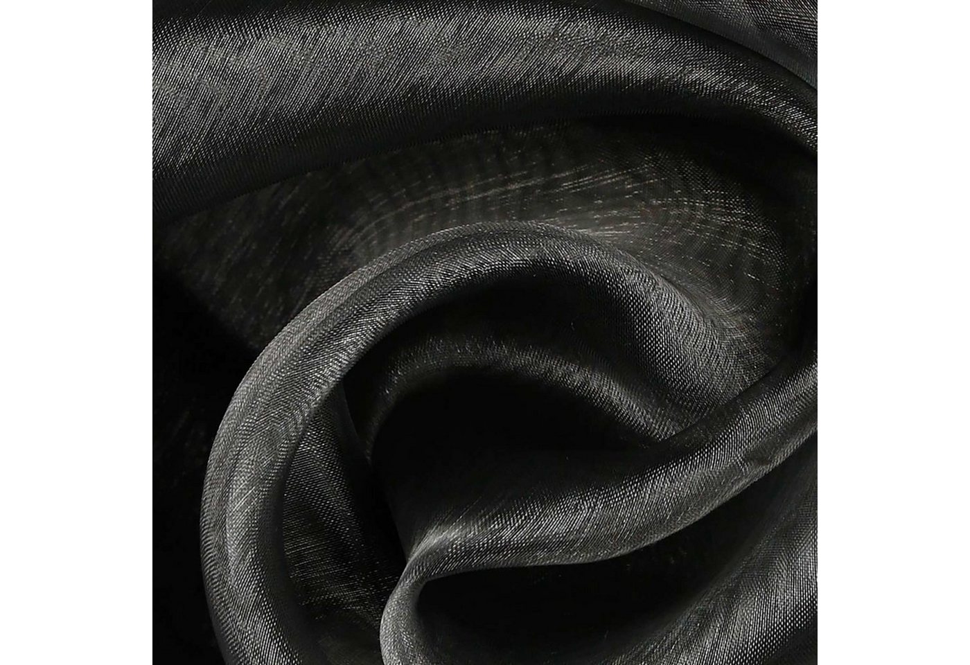 Thumbnail - maDDma Stoff Organza Tüll Kostümstoff Chiffon Floristik 1 x 1,4 m Meterware, grau