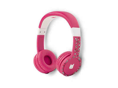 tonies Lauscher pink Kinder-Kopfhörer (Abnehmbares Klinkenkabel, Lautstärkebegrenzung, gepolsterte Kopfbügel)