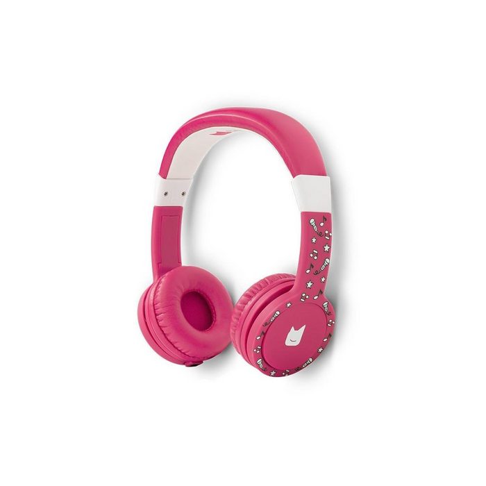 tonies Lauscher pink Kinder-Kopfhörer (Abnehmbares Klinkenkabel Lautstärkebegrenzung gepolsterte Kopfbügel)