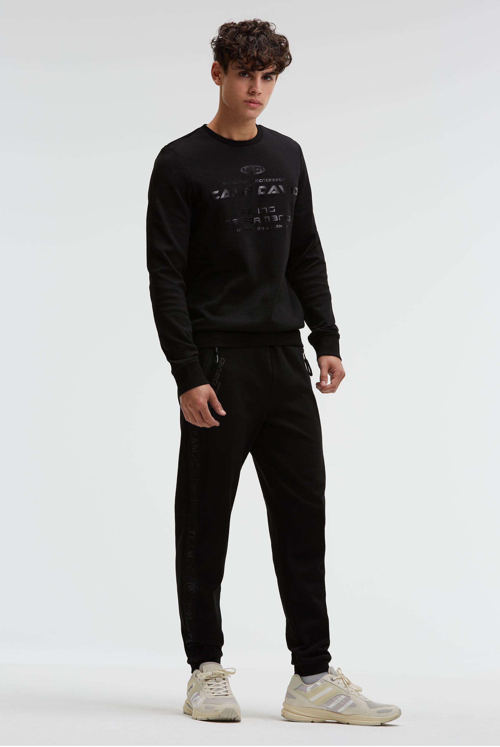 CAMP DAVID Sweater mit Baumwolle