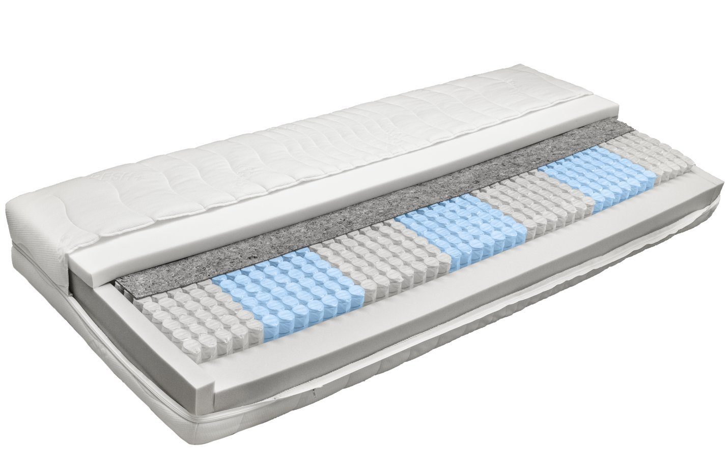 Matratzenbezug 200 cm Bezug (1 cm 22 H3, Victoria 120 22 7-Zonen Klimafaser Taschenfederkermatratze Atmungsaktiver hoch, x x Stück), Taschenfederkernmatratze Fresh Matratzen, Mikro